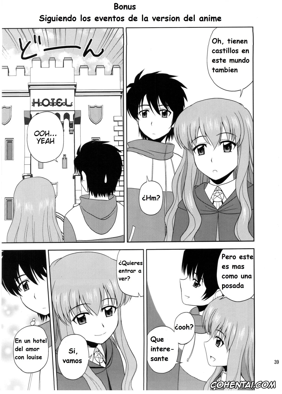 Zero No Tsukaima | The Familiar Of Zero xxx, Henrietta de Tristain xxx, Saito Hiraga xxx, Siesta xxx, Tiffania Westwood xxx, Le beau maitre 10 (Zero no Tsukaima), pagina 37