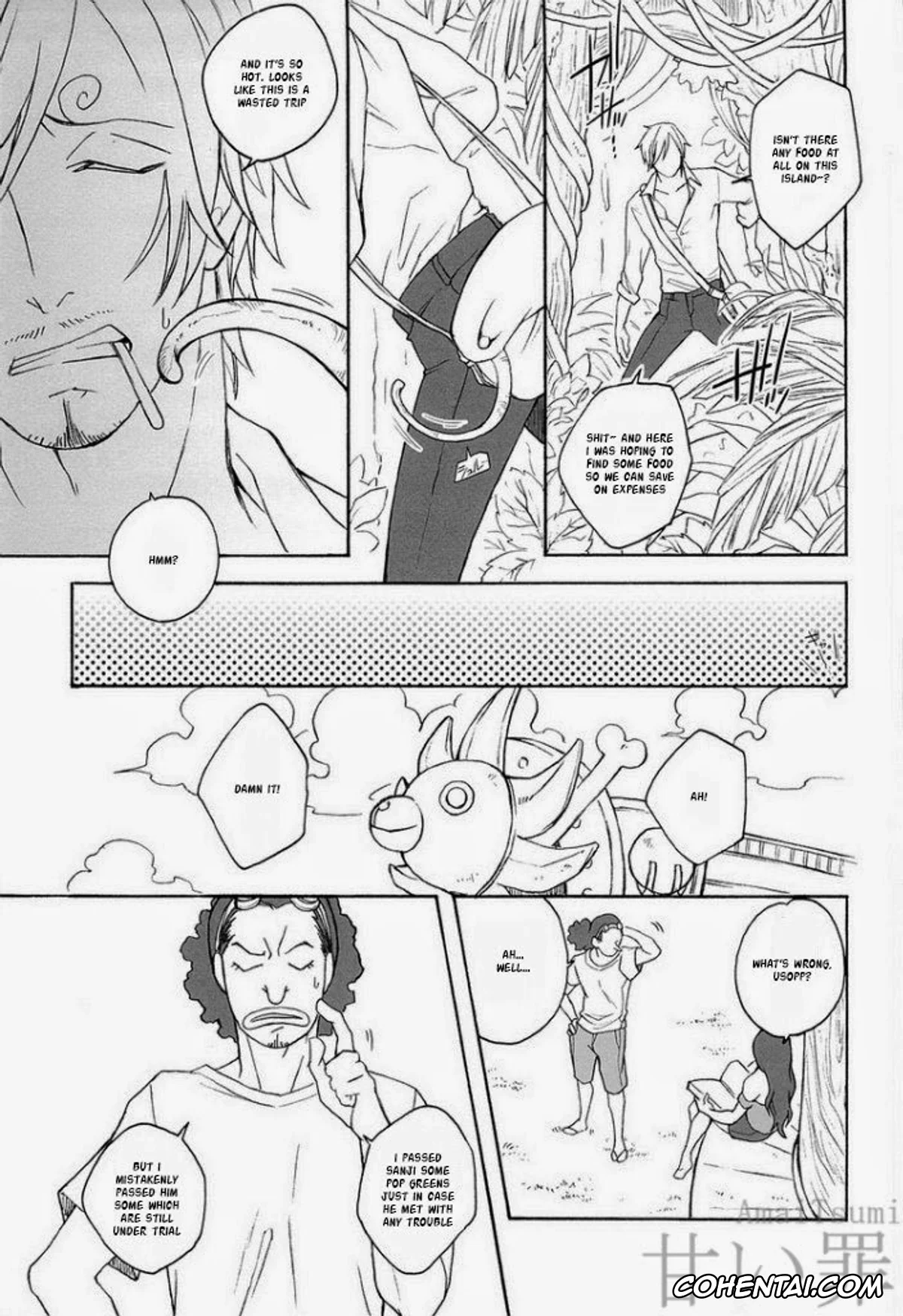 One Piece porno, Roronoa Zoro porno, Sanji Vinsmoke porno, DISPLAY FLIGHT (One Piece), pagina 2
