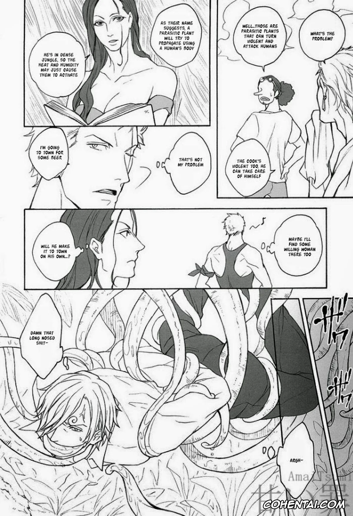 One Piece hentai, Roronoa Zoro hentai, Sanji Vinsmoke hentai, DISPLAY FLIGHT (One Piece), pagina 3