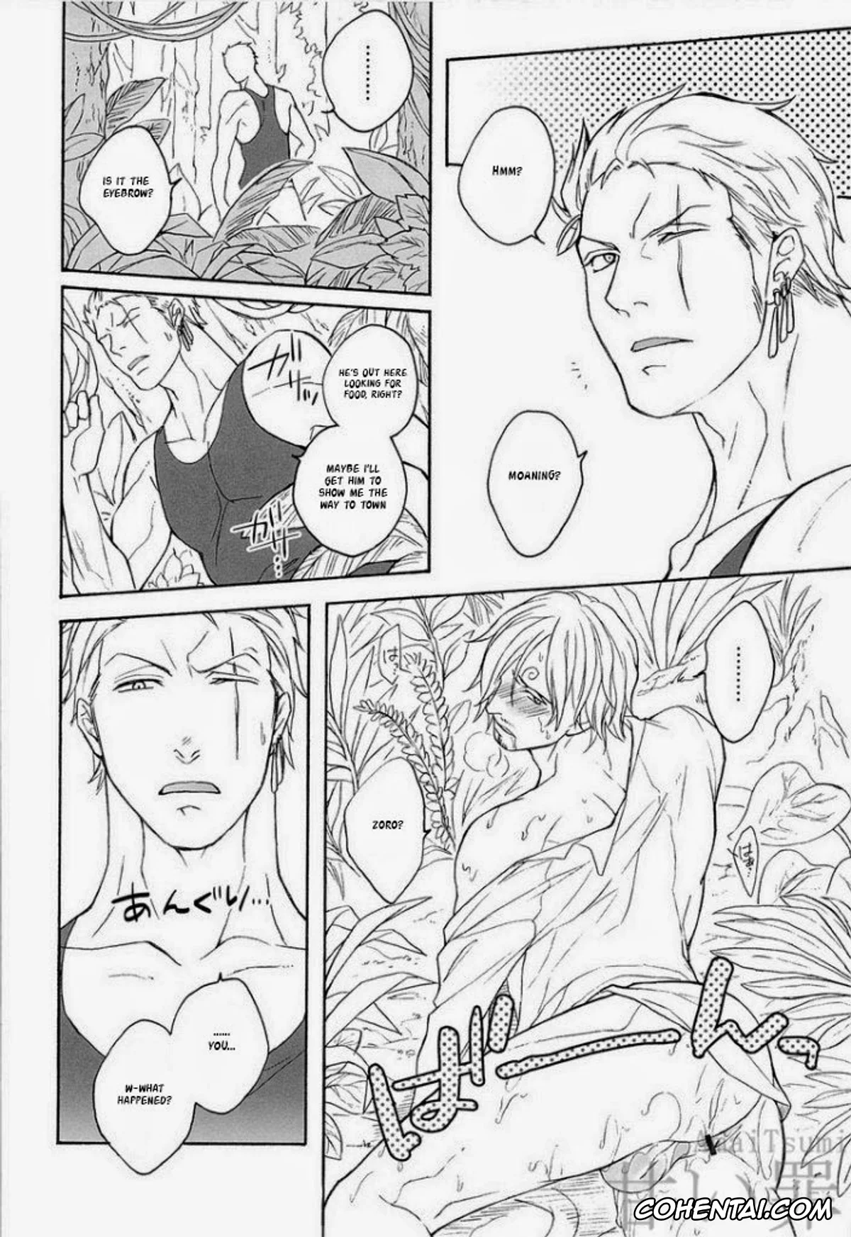 One Piece xxx, Roronoa Zoro xxx, Sanji Vinsmoke xxx, DISPLAY FLIGHT (One Piece), pagina 10