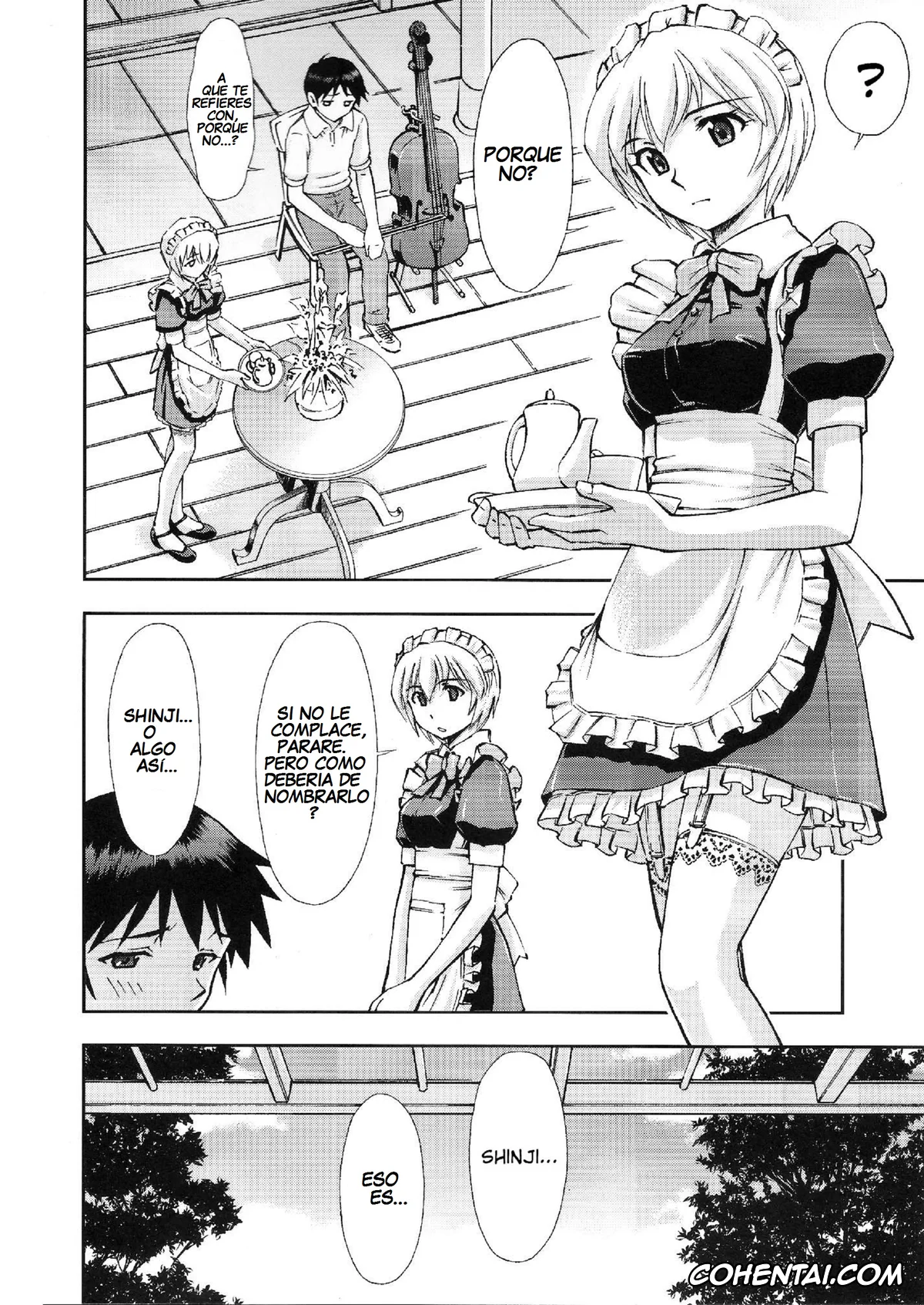 Neon Genesis Evangelion hentai, Rei Ayanami hentai, Shinji Ikari hentai, Gohoushi Ayanami-san (Neon Genesis Evangelion), pagina 3