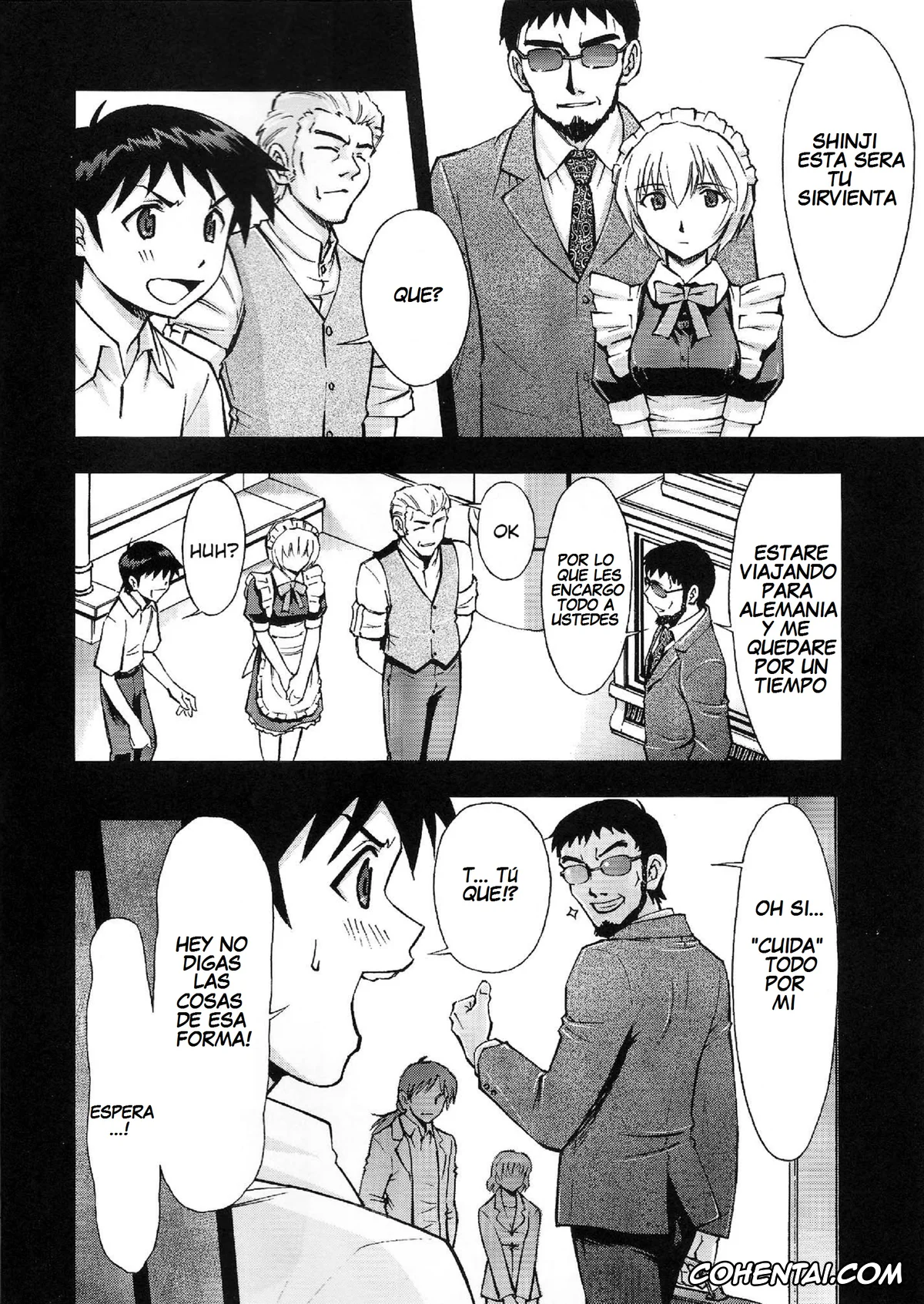 Neon Genesis Evangelion porno, Rei Ayanami porno, Shinji Ikari porno, Gohoushi Ayanami-san (Neon Genesis Evangelion), pagina 5