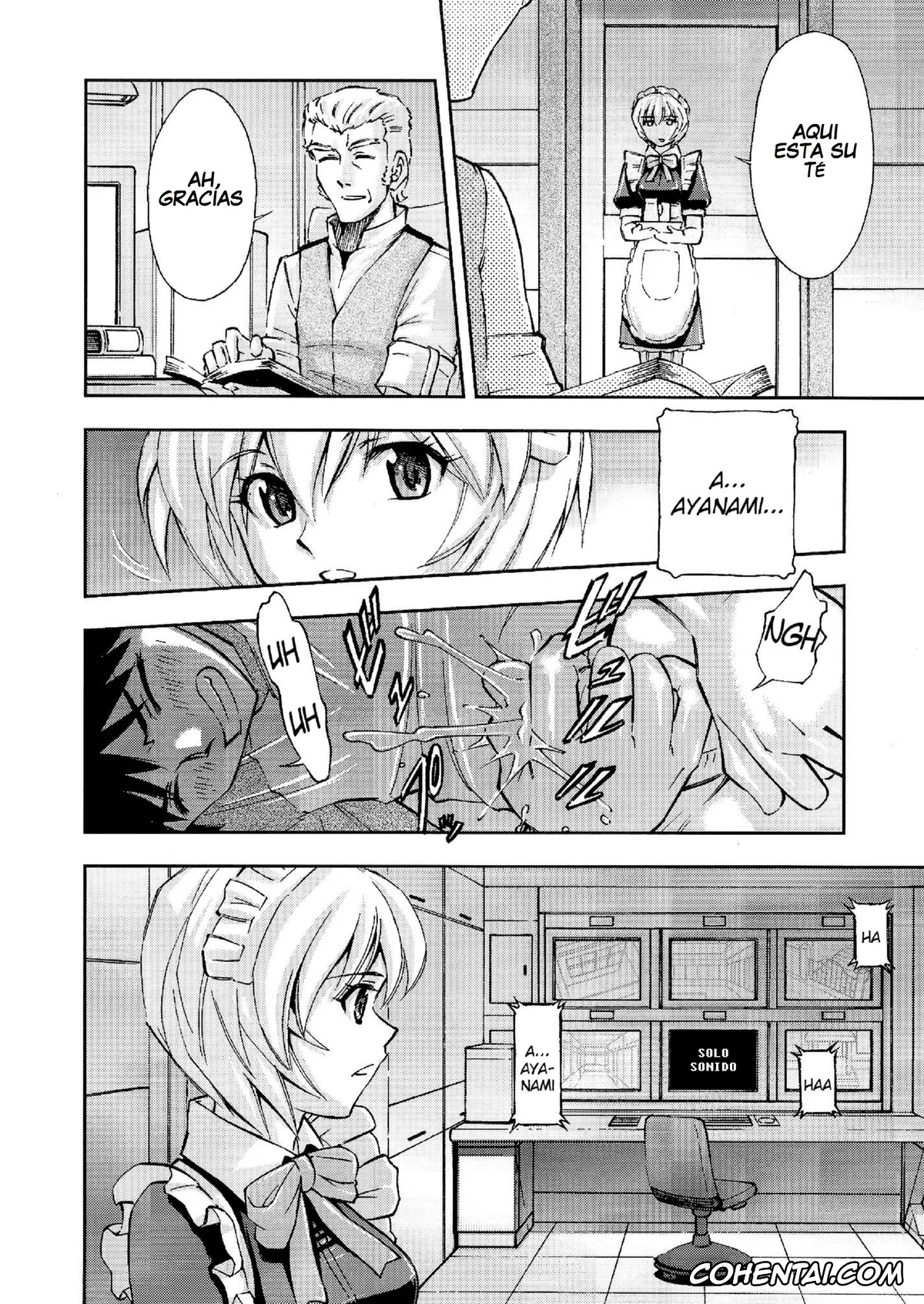Neon Genesis Evangelion hentai, Rei Ayanami hentai, Shinji Ikari hentai, Gohoushi Ayanami-san (Neon Genesis Evangelion), pagina 9