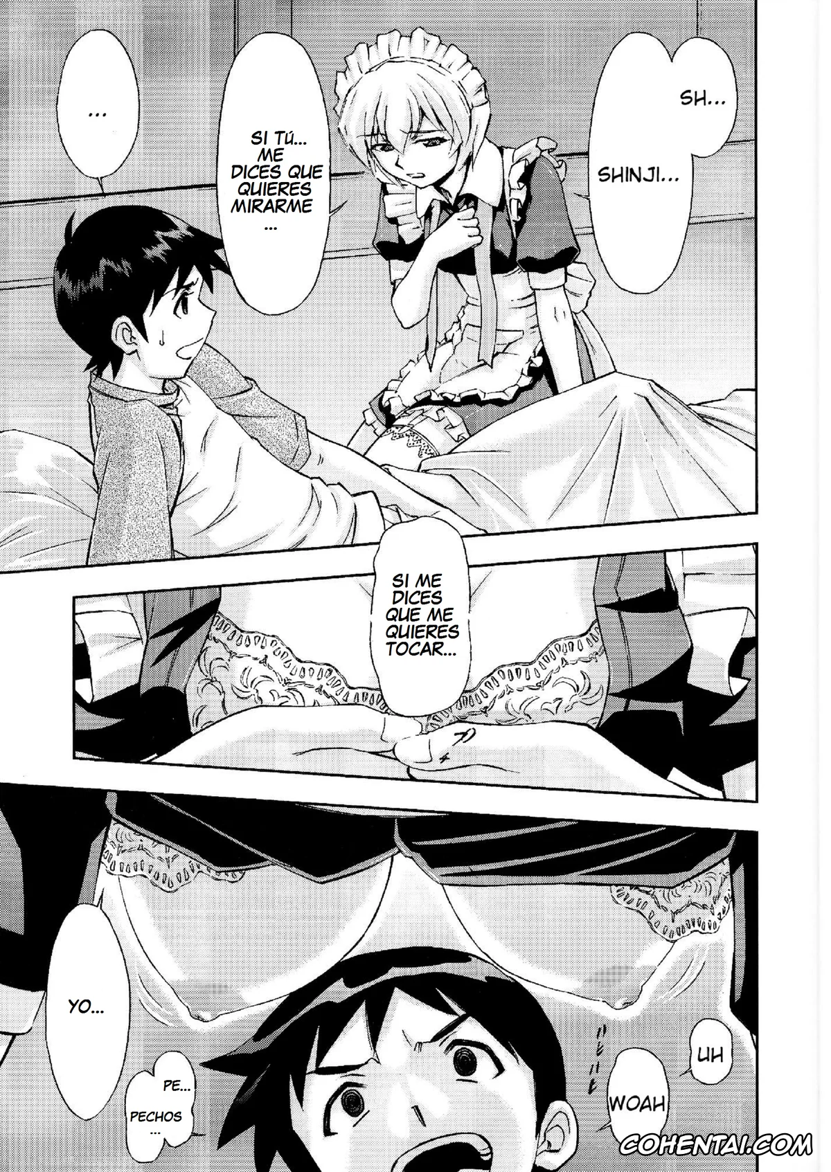 Neon Genesis Evangelion hentai, Rei Ayanami hentai, Shinji Ikari hentai, Gohoushi Ayanami-san (Neon Genesis Evangelion), pagina 12
