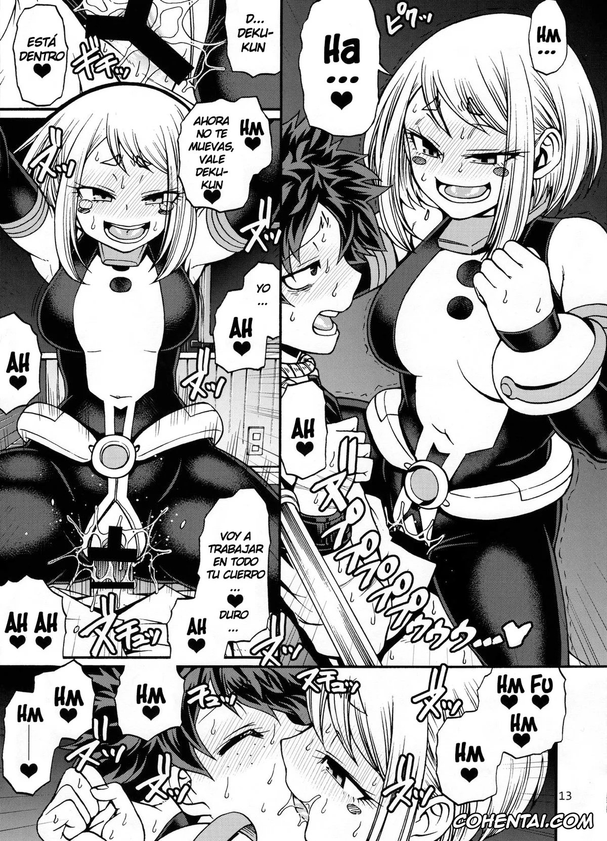 My Hero Academia | Boku No Hero Academia hentai, Himiko Toga hentai, Izuku Midoriya hentai, Ochako Uraraka hentai, Love you as Kill you (Boku no Hero Academia), pagina 12