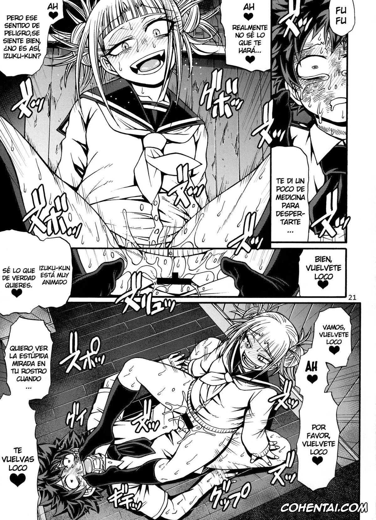 My Hero Academia | Boku No Hero Academia porno, Himiko Toga porno, Izuku Midoriya porno, Ochako Uraraka porno, Love you as Kill you (Boku no Hero Academia), pagina 20