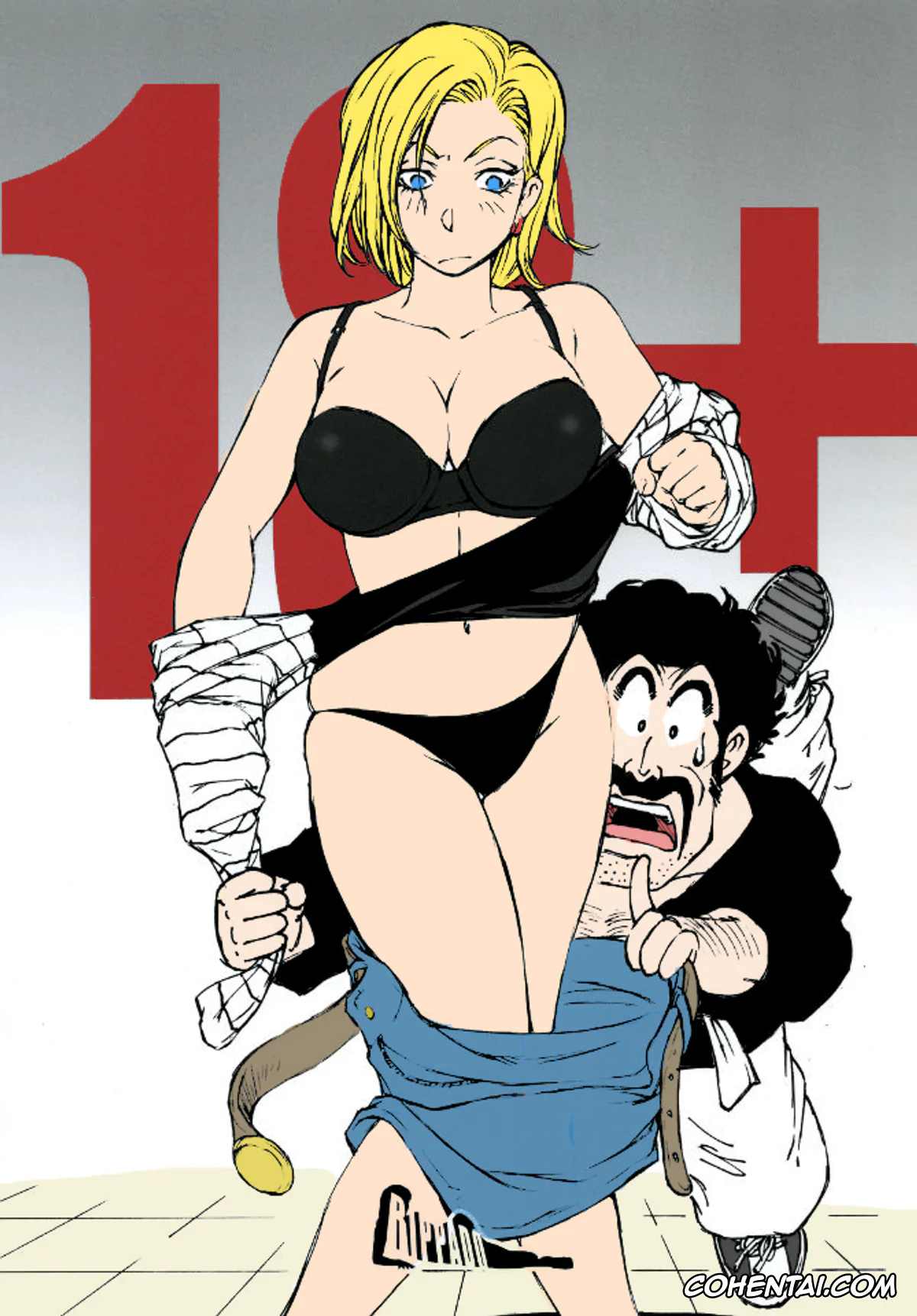 Dragon Ball Z hentai, Android 18 hentai, Mister Satan hentai, 18+ (Dragon ball Z), pagina 18