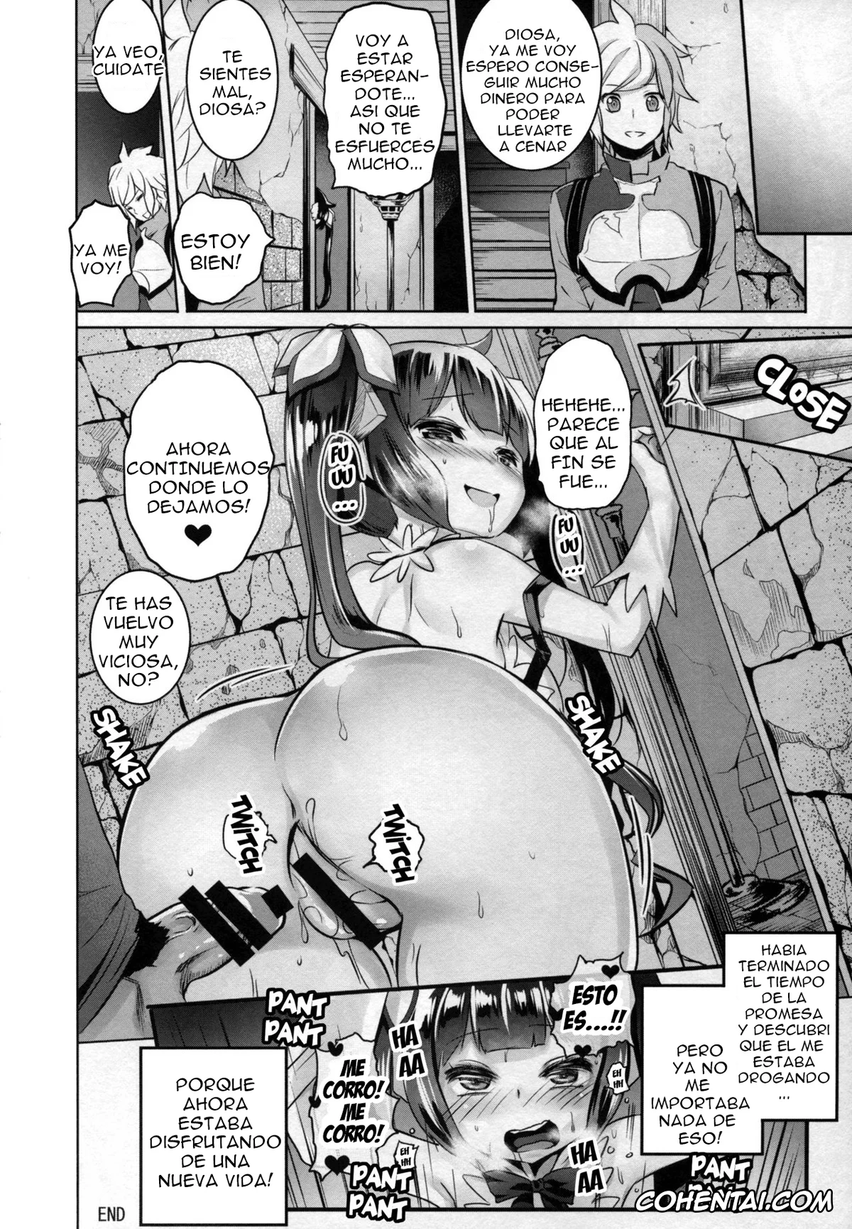 Dungeon ni Deai o Motomeru no wa Machigatteiru Darou ka porno, Hestia porno, Bell-kun Gomen yo – SORRY BELL-KUN (Dungeon ni Deai o Motomeru no wa Machigatteiru Darou ka), pagina 20