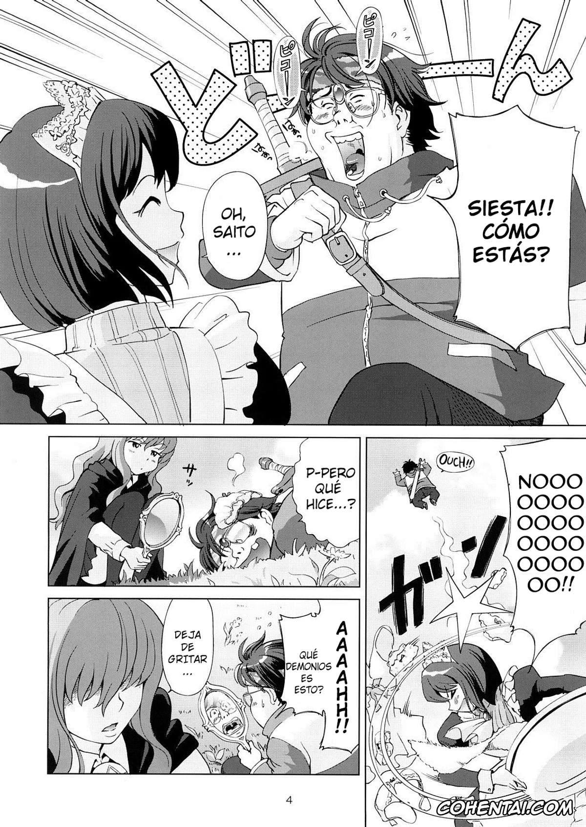 Zero No Tsukaima | The Familiar Of Zero porno, Louise Francoise Le Blanc de La Valliere porno, Saito Hiraga porno, Louise to Himitsu no Heya – Louise and Her Secret Room (Zero no Tsukaima), pagina 5