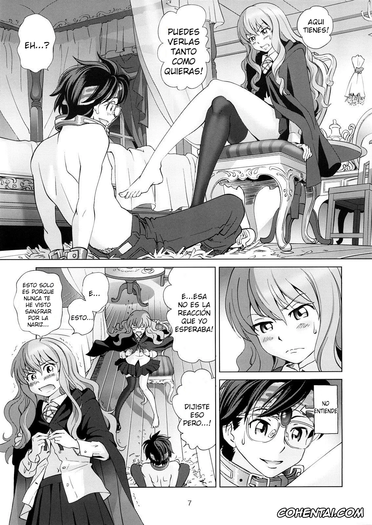 Zero No Tsukaima | The Familiar Of Zero porno, Louise Francoise Le Blanc de La Valliere porno, Saito Hiraga porno, Louise to Himitsu no Heya – Louise and Her Secret Room (Zero no Tsukaima), pagina 8