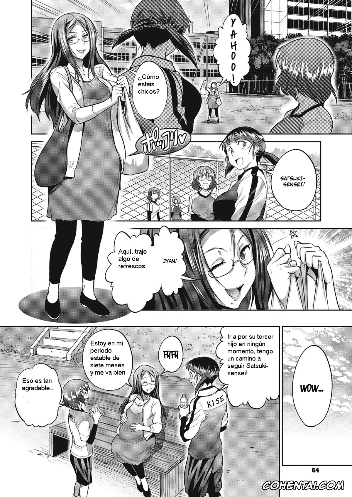 Revistas hentai, COMIC ExE hentai, Joshi Lacu! – Girls Lacrosse Club ~2 Years Later~ Ch. 3 (COMIC ExE 04), pagina 6