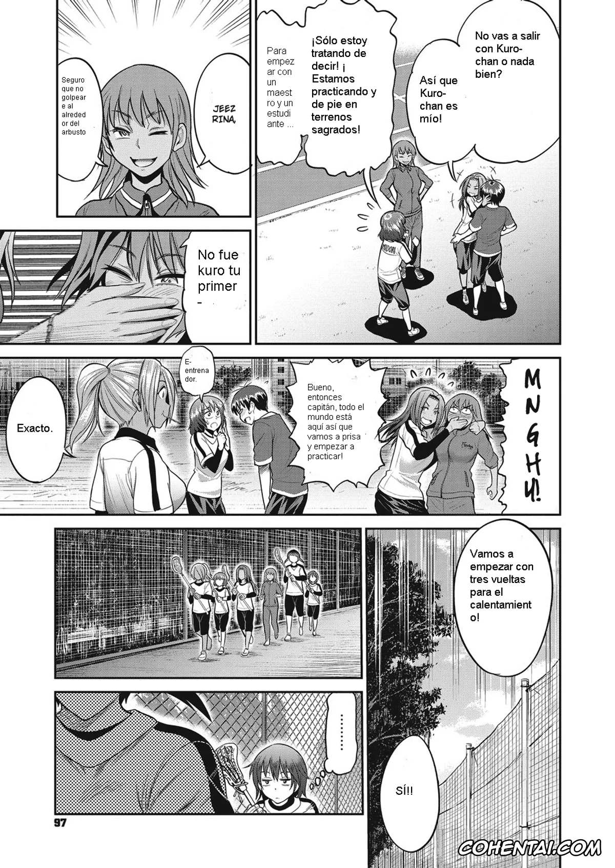 Revistas hentai, COMIC ExE hentai, Joshi Lacu! – Girls Lacrosse Club ~2 Years Later~ Ch. 3 (COMIC ExE 04), pagina 39