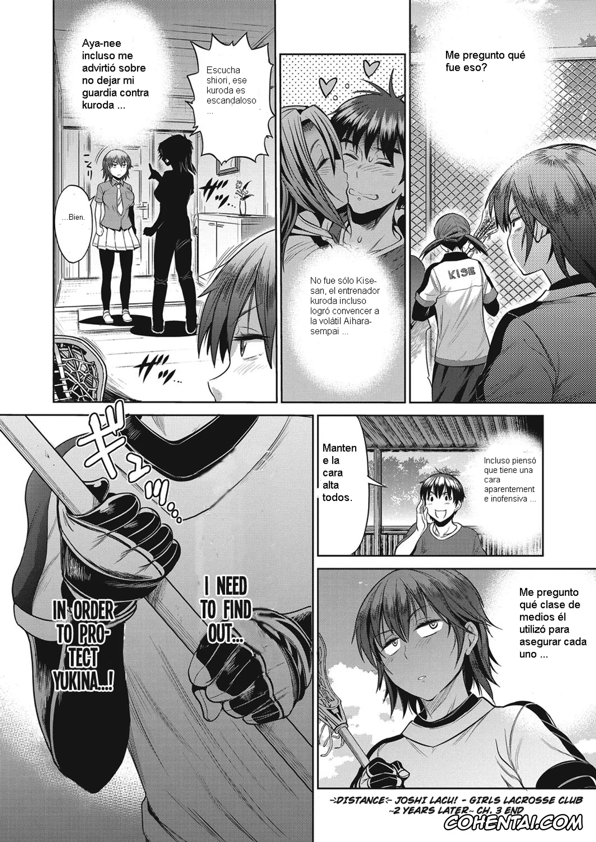 Revistas xxx, COMIC ExE xxx, Joshi Lacu! – Girls Lacrosse Club ~2 Years Later~ Ch. 3 (COMIC ExE 04), pagina 40