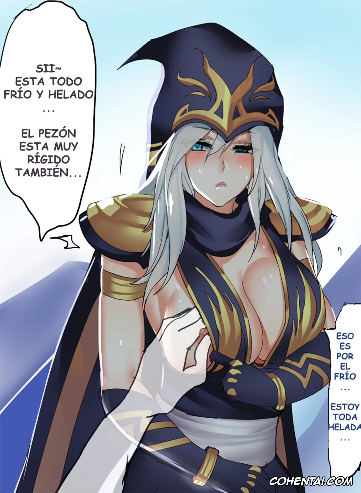 League of Legends porno, Ahri porno, Graffiti collection 2 (League of Legends), pagina 14