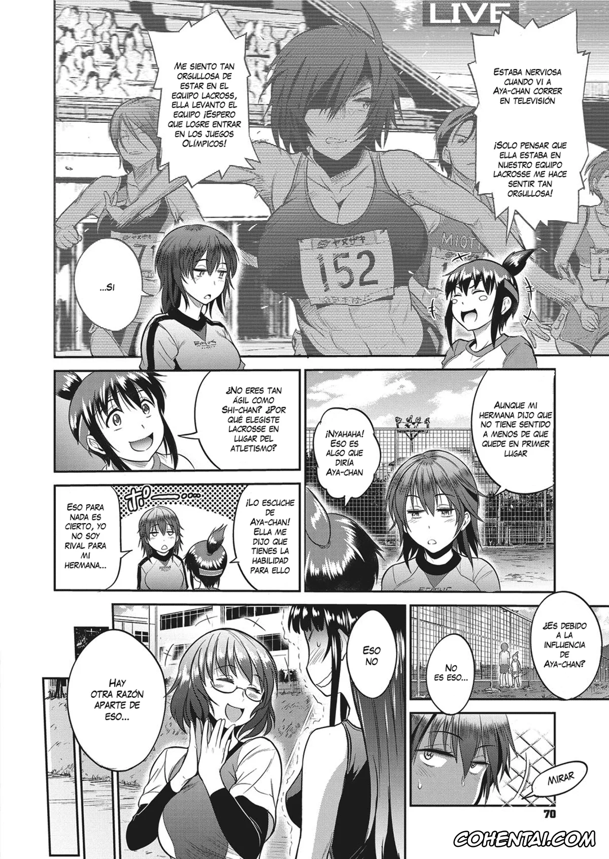 Revistas hentai, COMIC ExE hentai, Joshi Lacu! – Girls Lacrosse Club ~2 Years Later~ Ch. 3 (COMIC ExE 04), pagina 12