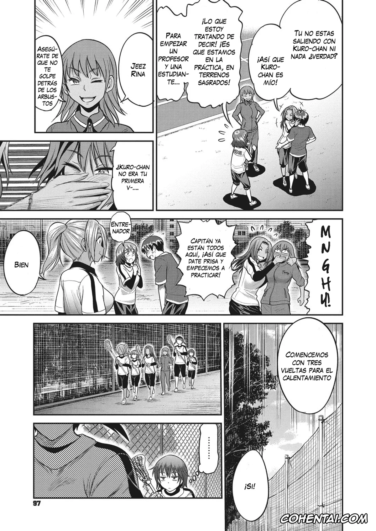 Revistas hentai, COMIC ExE hentai, Joshi Lacu! – Girls Lacrosse Club ~2 Years Later~ Ch. 3 (COMIC ExE 04), pagina 39