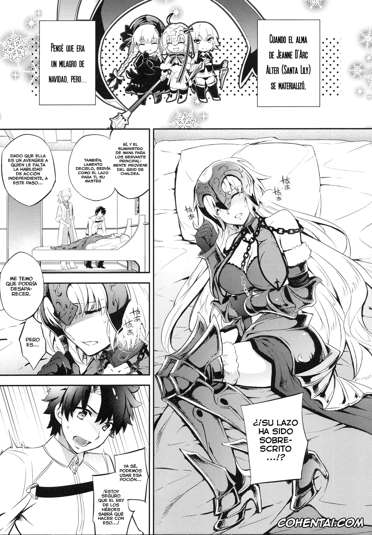 Fate/Grand Order hentai, Artoria Pendragon Alter hentai, Gudao | Ritsuka Fujimaru hentai, Jeanne Alter hentai, C9-26 Jeanne Alter-chan to Maryoku Kyoukyuu (Fate/Grand Order), pagina 3