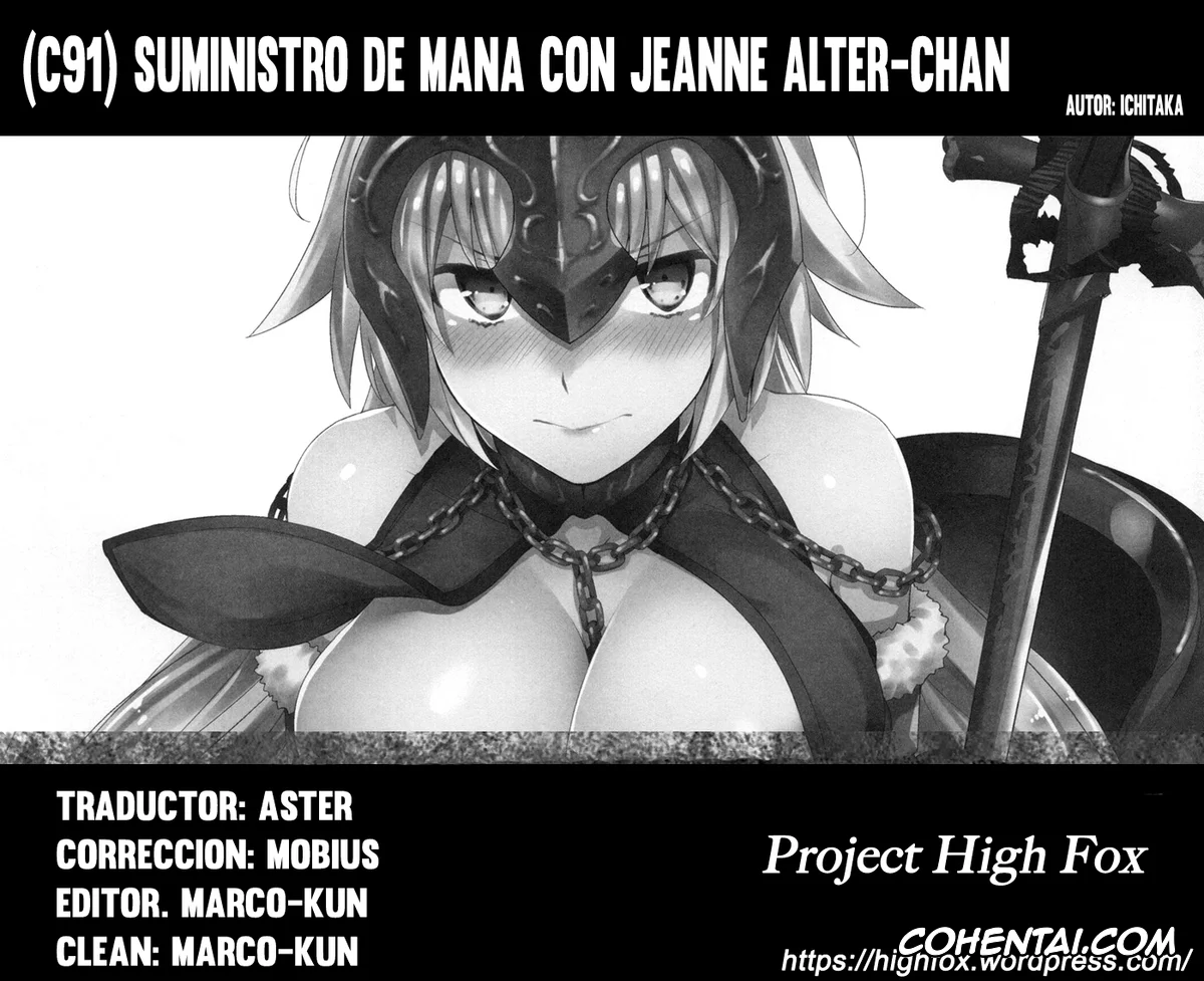 Fate/Grand Order xxx, Artoria Pendragon Alter xxx, Gudao | Ritsuka Fujimaru xxx, Jeanne Alter xxx, C9-26 Jeanne Alter-chan to Maryoku Kyoukyuu (Fate/Grand Order), pagina 28