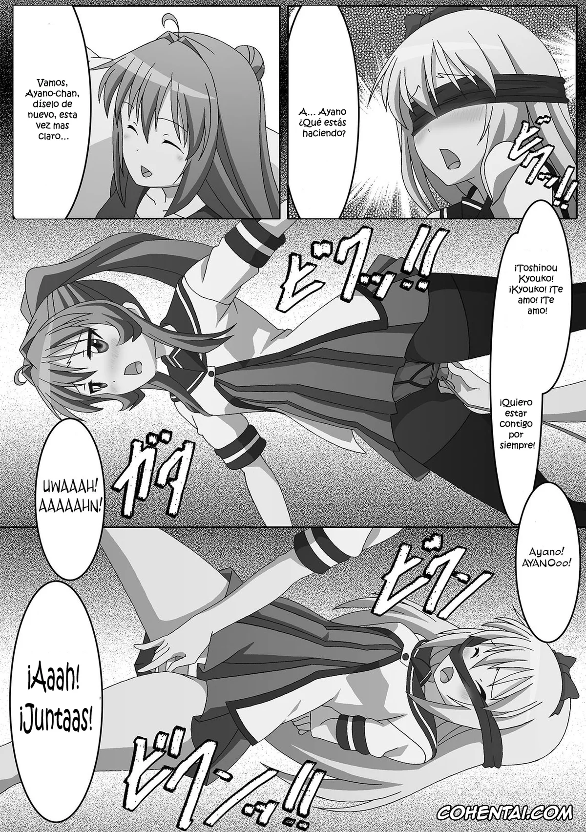 YuruYuri xxx, Akane Akaza xxx, Ayano Sugiura xxx, Kyouko Toshinou xxx, Youtai Yuugi (Yuruyuri), pagina 10