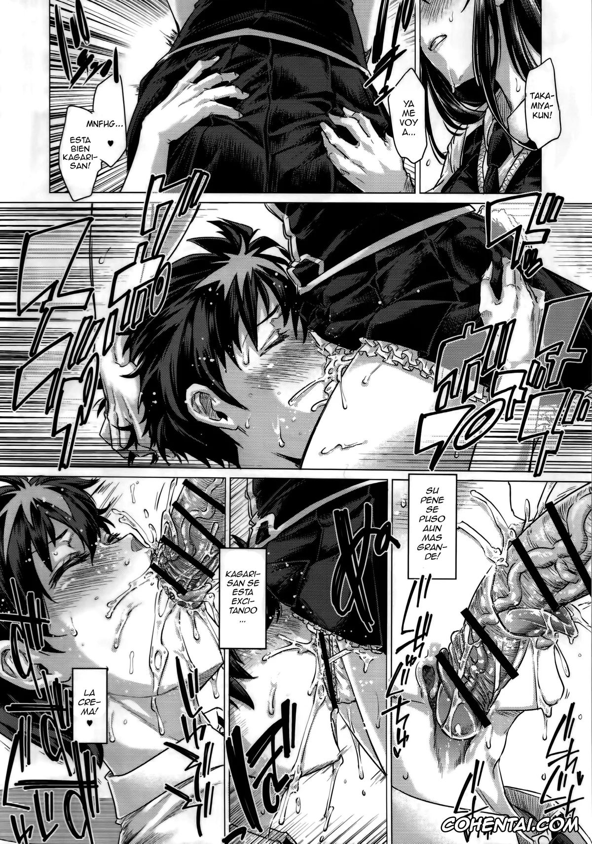 Witch Craft Works xxx, Ayaka Kagari xxx, Honoka Takamiya xxx, Honoo no Majo ni Oshiri Ijirareru Hon (Witch Craft Works), pagina 7