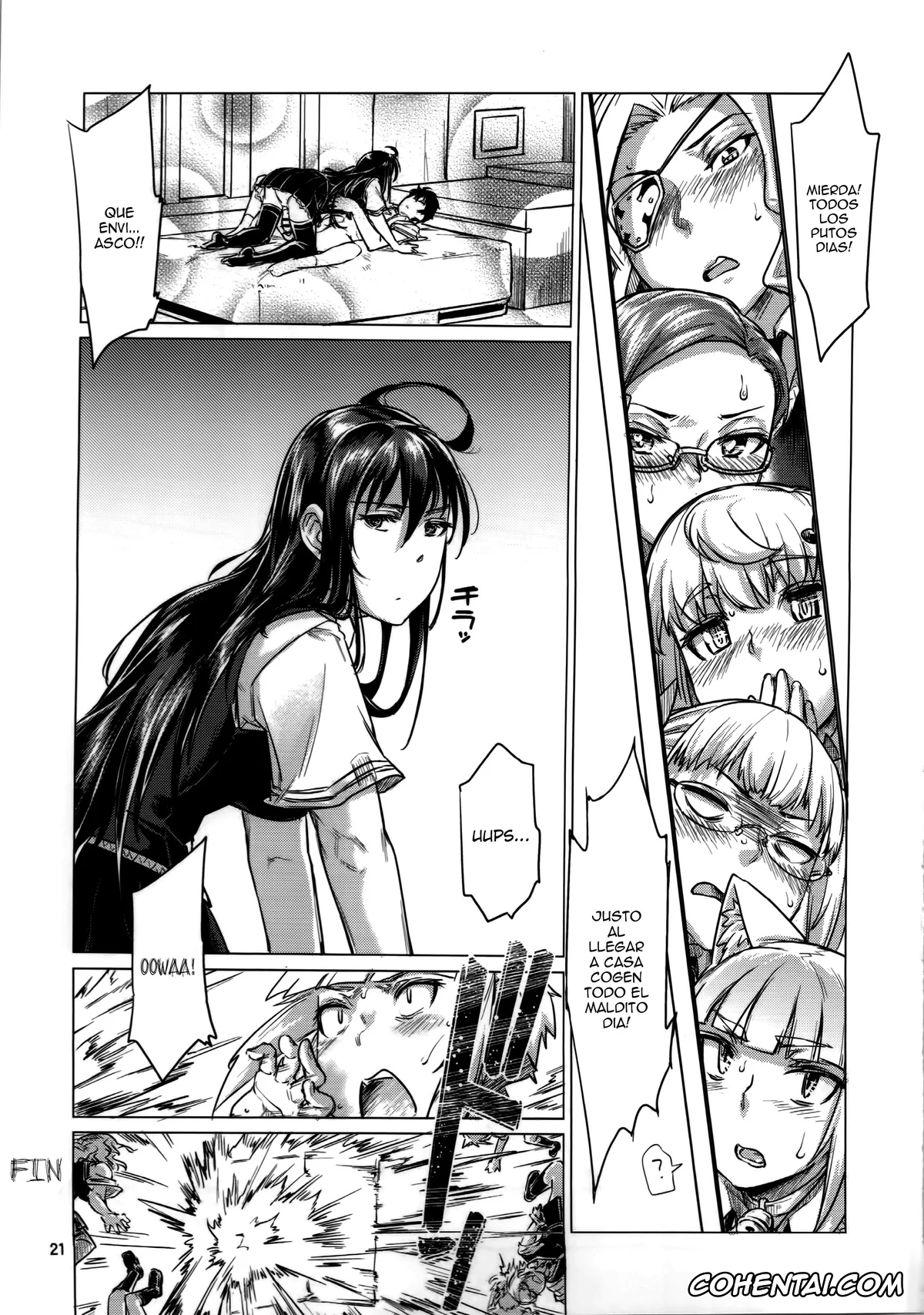 Witch Craft Works porno, Ayaka Kagari porno, Honoka Takamiya porno, Honoo no Majo ni Oshiri Ijirareru Hon (Witch Craft Works), pagina 20