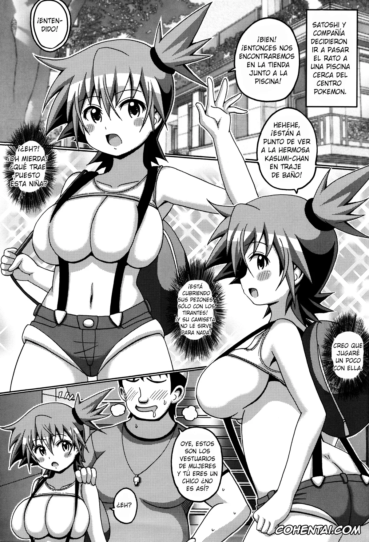 Pokemon | Pocket Monsters hentai, Misty hentai, Kasumi Makuri (Pokémon), pagina 3
