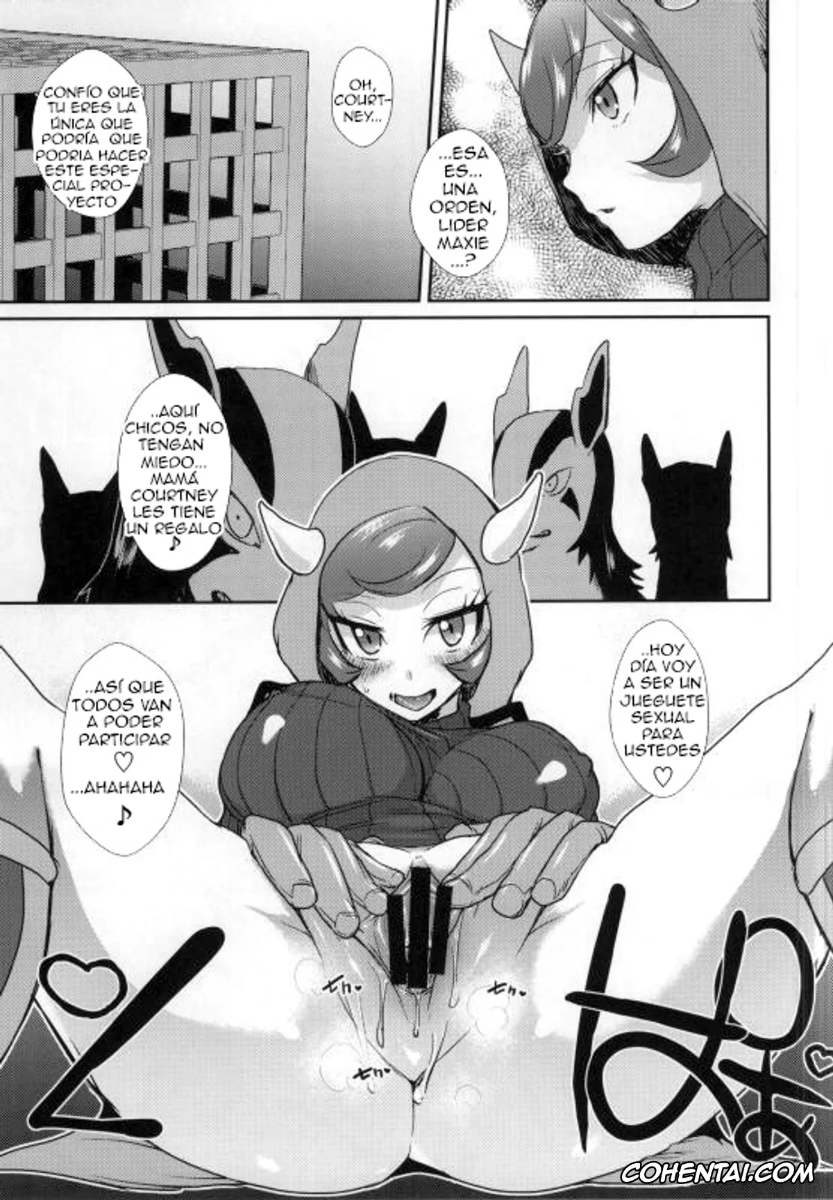 Pokemon | Pocket Monsters xxx, Courtney xxx, Mightyena xxx, Project Analyze (Pokémon), pagina 4