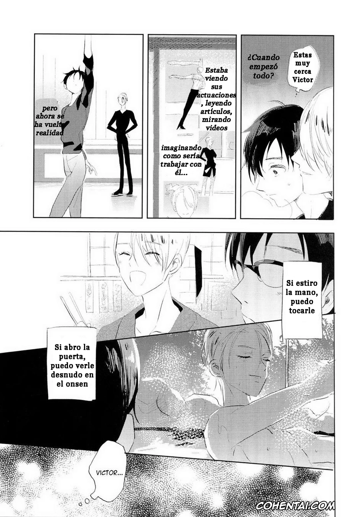 Yuri On Ice hentai, Victor Nikiforov hentai, Yuuri Katsuki hentai, Eros to Katsudon (Yuri on Ice), pagina 6