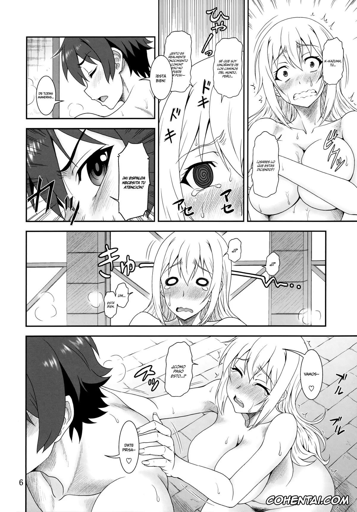 Kono Subarashii Sekai ni Syukufuku o! porno, Darkness | Lalatina Ford Dustiness porno, Kazuma Satou porno, Toraburu Darkness (Kono Subarashii Sekai ni Syukufuku o!), pagina 5