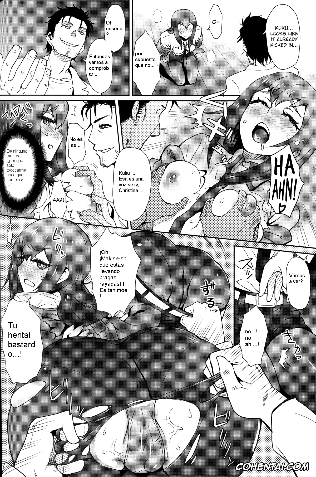 Steins;Gate porno, Faris Nyannyan porno, Itaru Hashida | Daru porno, Kurisu Makise porno, Mayuri Shiina porno, Moeka Kiryuu porno, Rintarou Okabe | Okarin porno, Suzuha Amane porno, Heikou Uchuu no Mad Scientist (Steins;Gate), pagina 17
