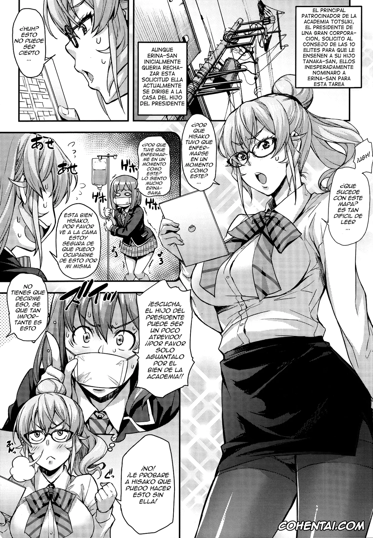 Shokugeki no Soma porno, Alice Nakiri porno, Erina Nakiri porno, Oshiete Nakiri Sensei (Shokugeki no Soma), pagina 2