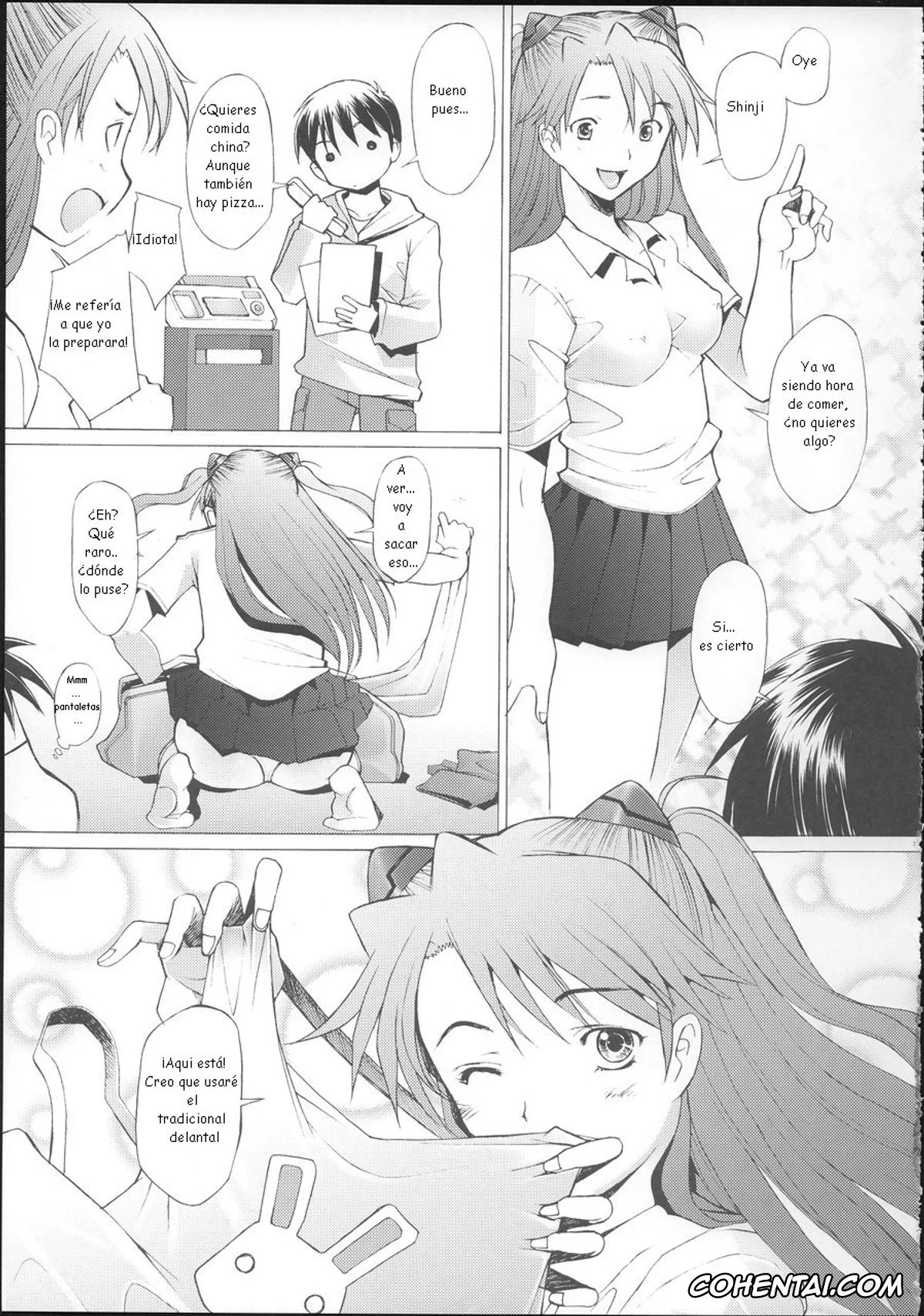 Neon Genesis Evangelion porno, Asuka Langley Soryu porno, Shinji Ikari porno, More!2 (Neon Genesis Evangelion), pagina 5