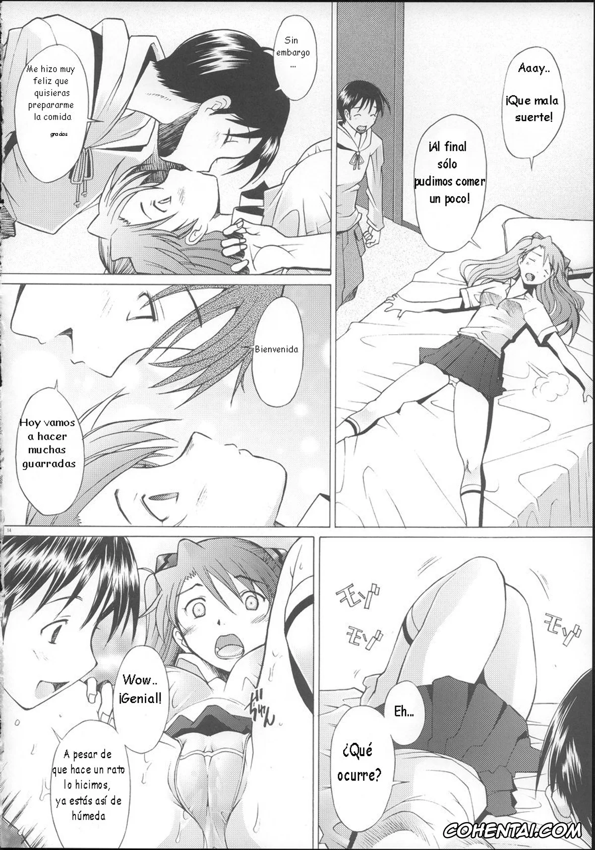 Neon Genesis Evangelion porno, Asuka Langley Soryu porno, Shinji Ikari porno, More!2 (Neon Genesis Evangelion), pagina 11