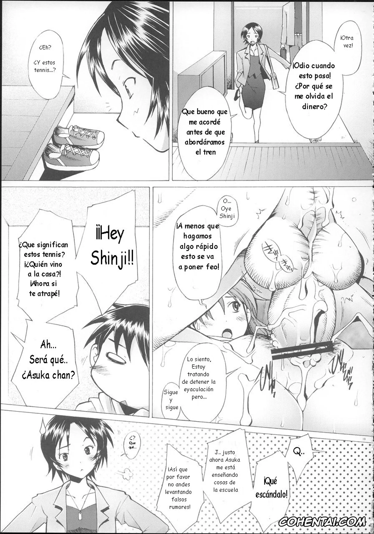 Neon Genesis Evangelion xxx, Asuka Langley Soryu xxx, Shinji Ikari xxx, More!2 (Neon Genesis Evangelion), pagina 16