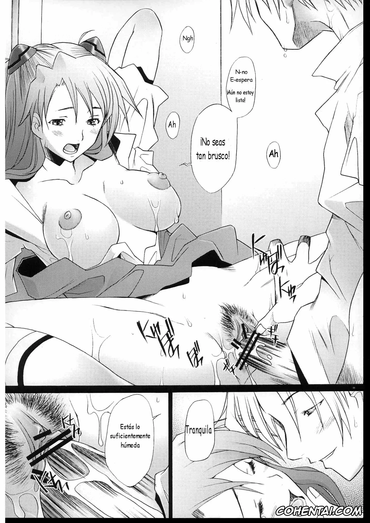 Neon Genesis Evangelion porno, Asuka Langley Soryu porno, Shinji Ikari porno, More!3 (Neon Genesis Evangelion), pagina 8