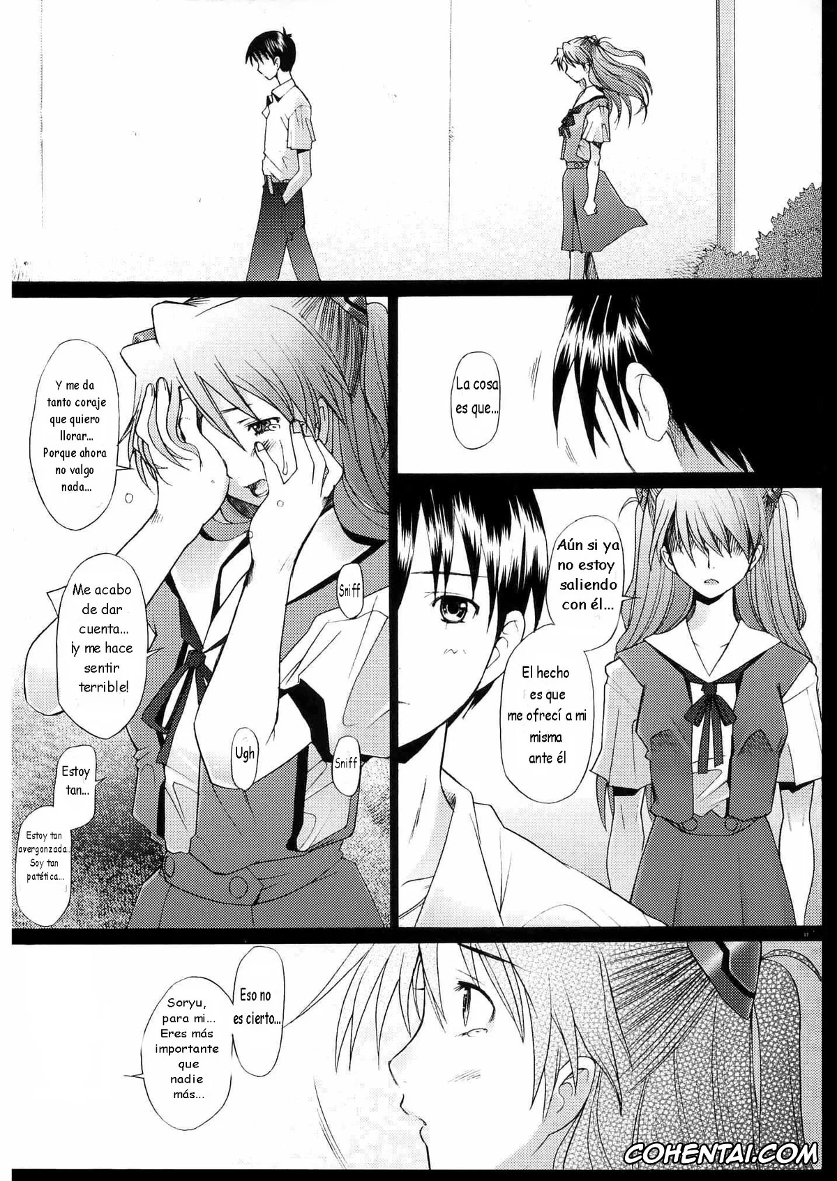 Neon Genesis Evangelion hentai, Asuka Langley Soryu hentai, Shinji Ikari hentai, More!3 (Neon Genesis Evangelion), pagina 15