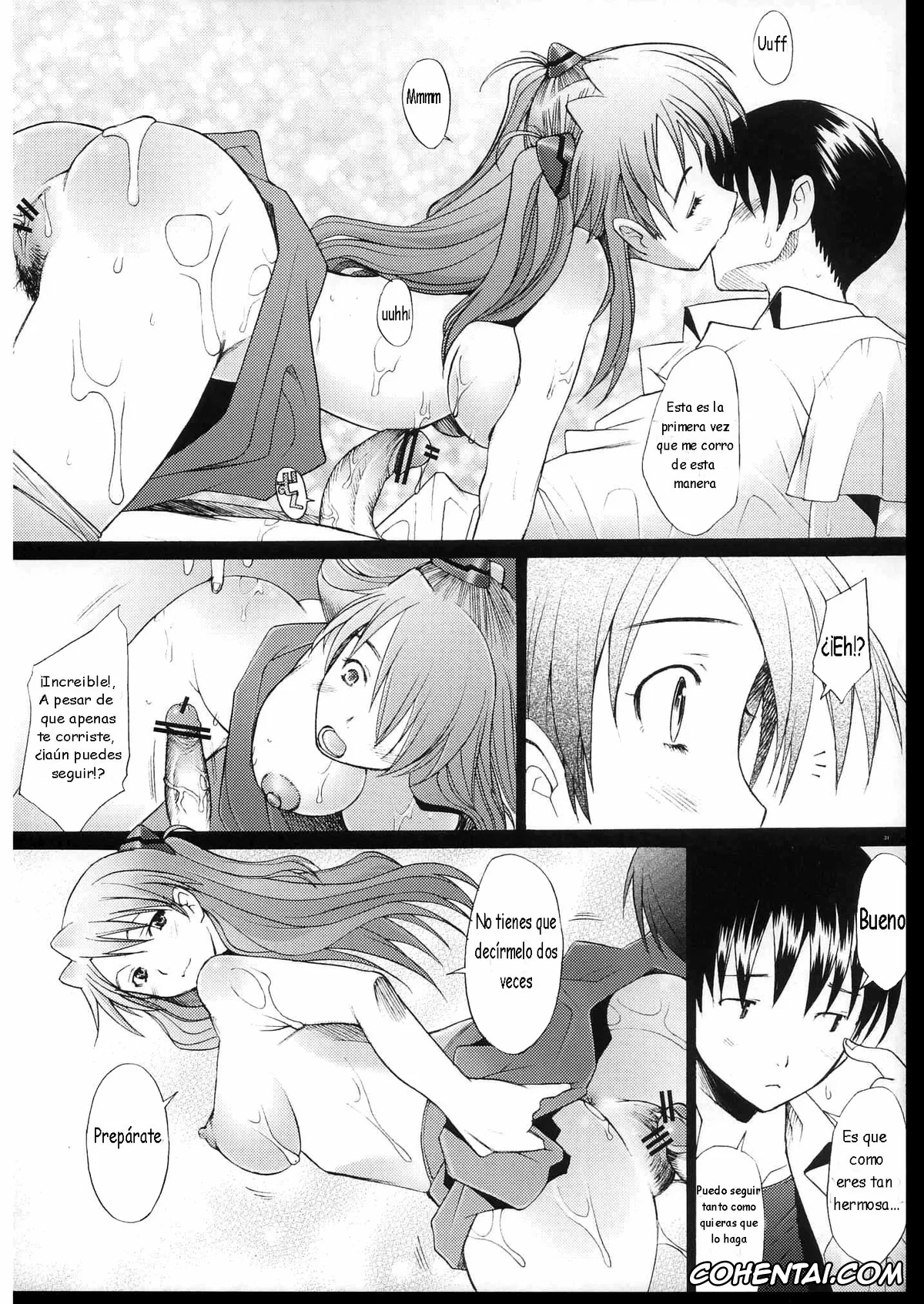 Neon Genesis Evangelion porno, Asuka Langley Soryu porno, Shinji Ikari porno, More!3 (Neon Genesis Evangelion), pagina 29