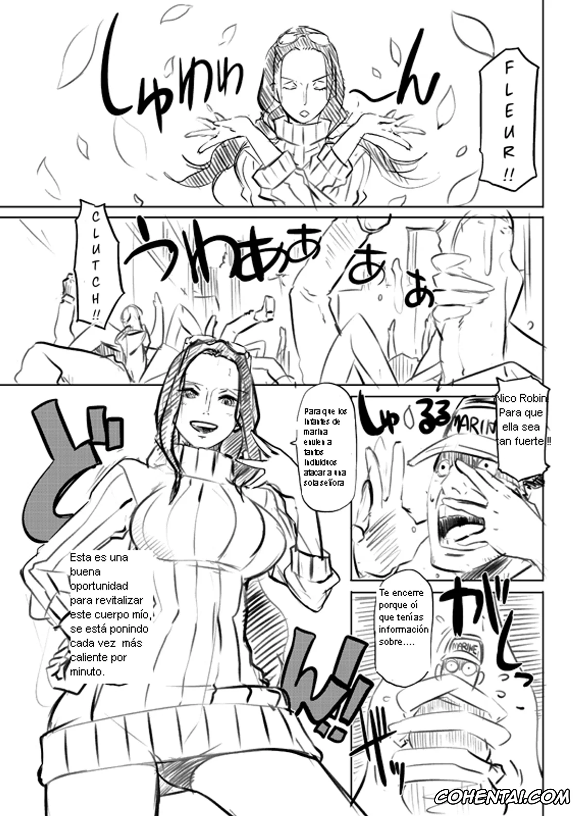 One Piece porno, Nico Robin porno, Omakebon WEB Ban (One Piece), pagina 2