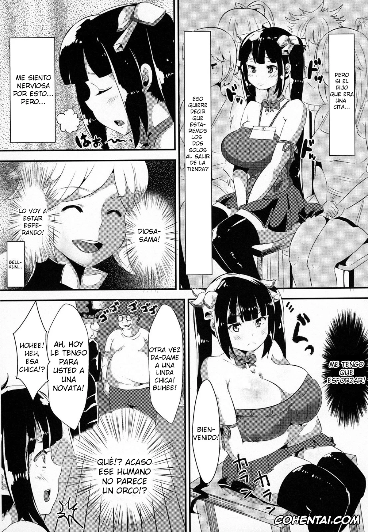 Dungeon ni Deai o Motomeru no wa Machigatteiru Darou ka xxx, Hestia xxx, Kamisama ga Seikatsu hi o kasegu Tame ni Ikenai Baito o suru no wa Machigatteiru Darou ka (Dungeon ni Deai o Motomeru no wa Machigatteiru Darou ka), pagina 7