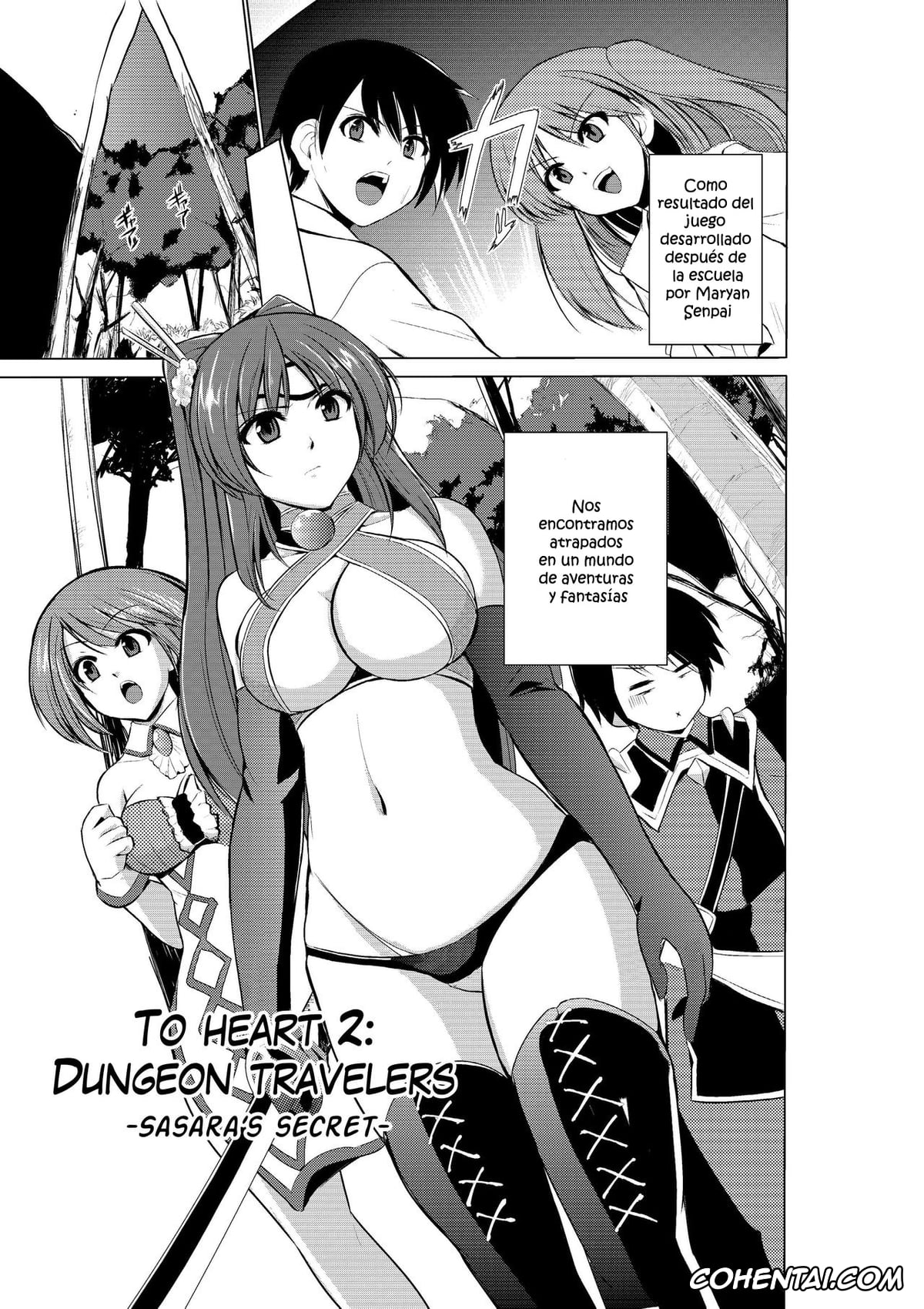 ToHeart2 xxx, Sasara Kusugawa xxx, Dungeon Travelers – Sasara no Himegoto (ToHeart2 Dungeon Travelers), pagina 1