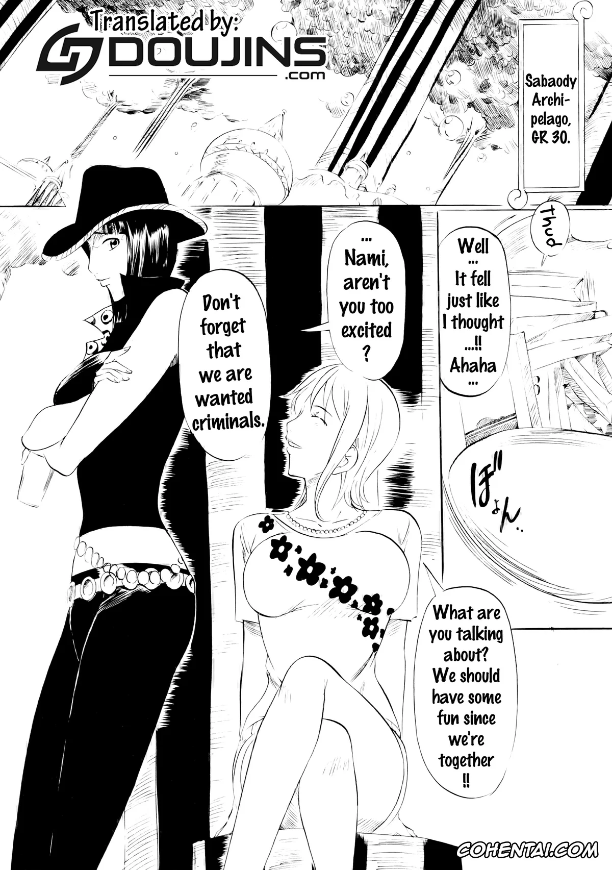 One Piece porno, Nami porno, Nico Robin porno, PIECE OF GIRL’S (One Piece), pagina 2