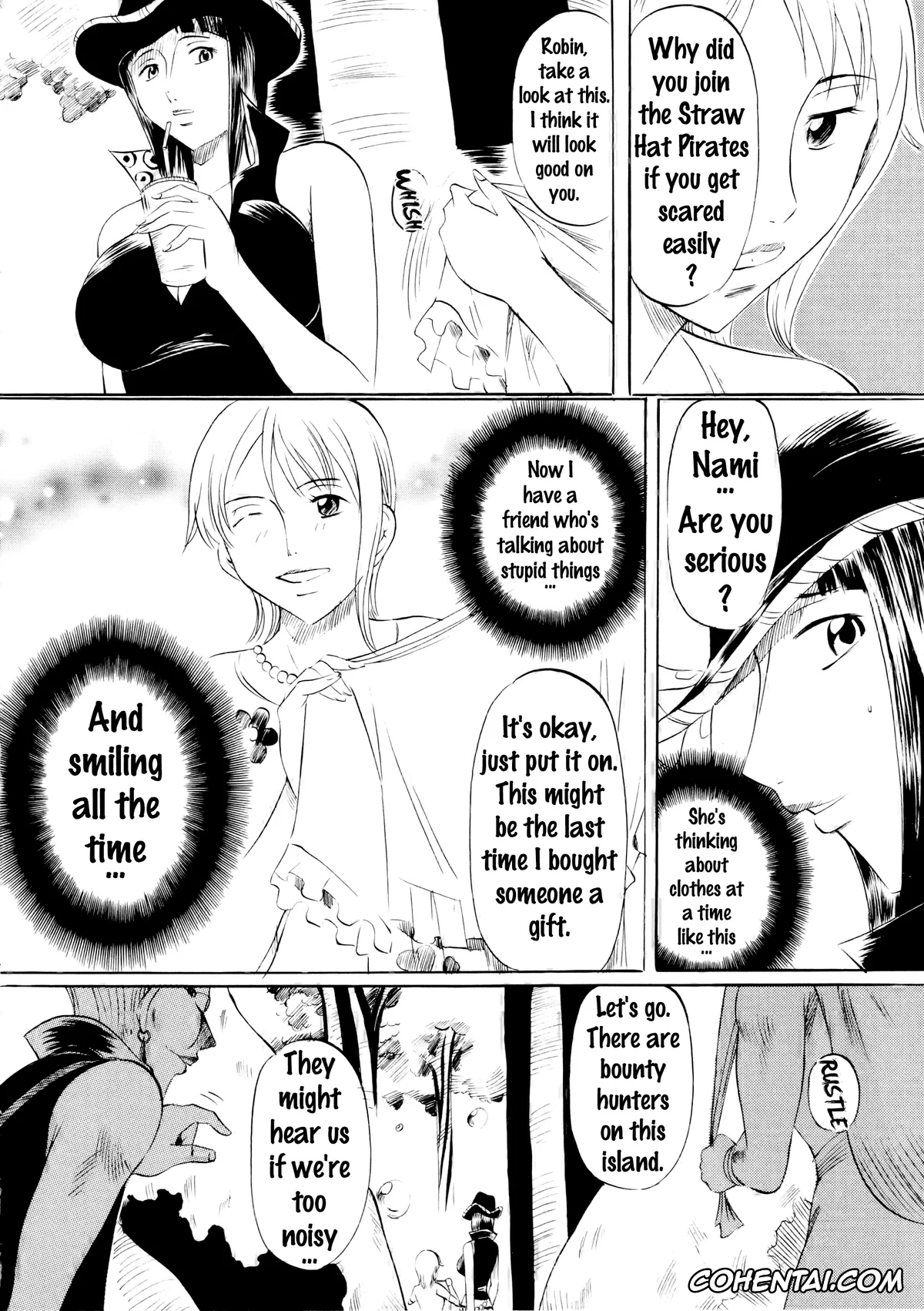 One Piece hentai, Nami hentai, Nico Robin hentai, PIECE OF GIRL’S (One Piece), pagina 3