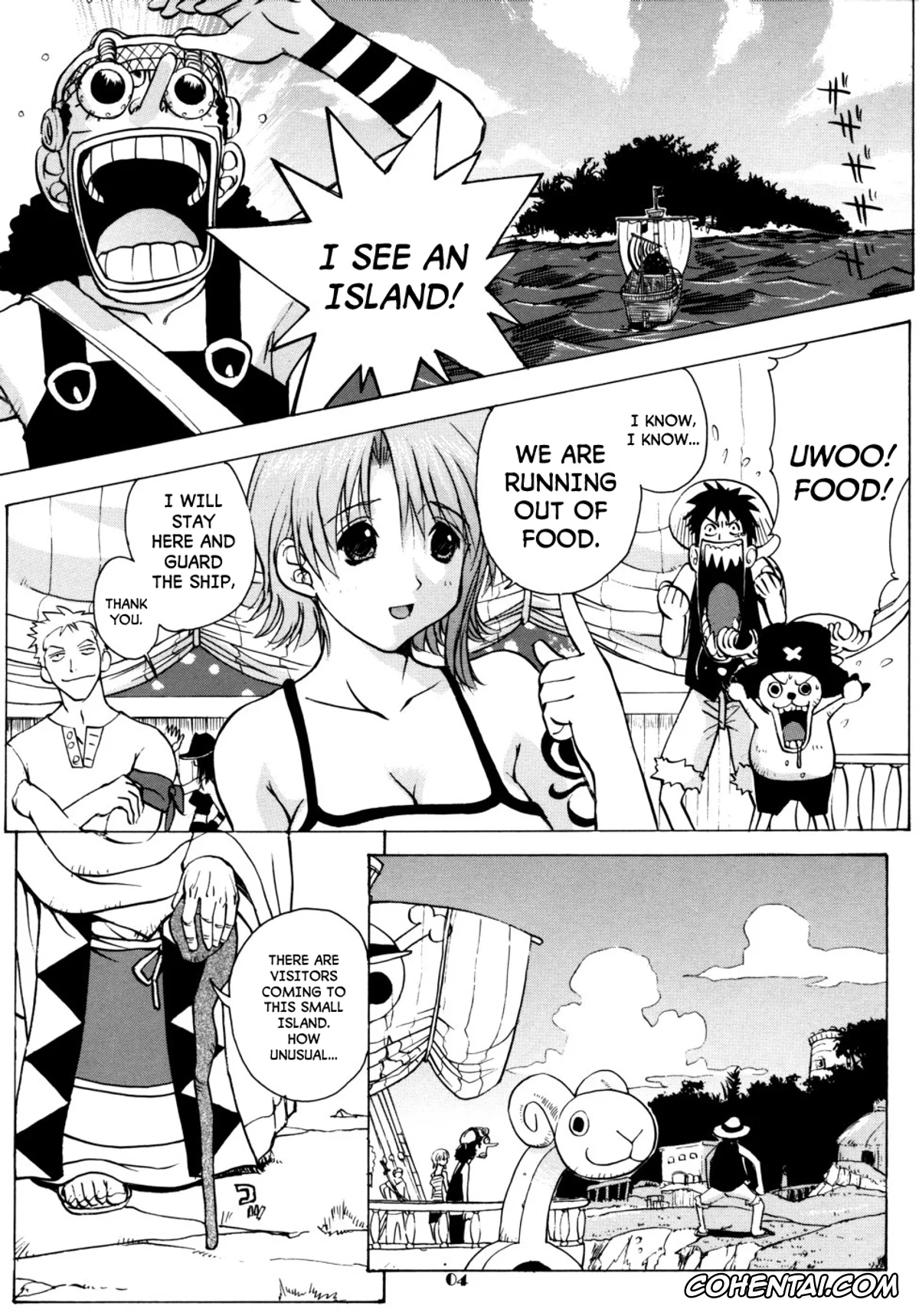 One Piece xxx, Nami xxx, Nami Nami de Ikuuuu!! (One Piece), pagina 4