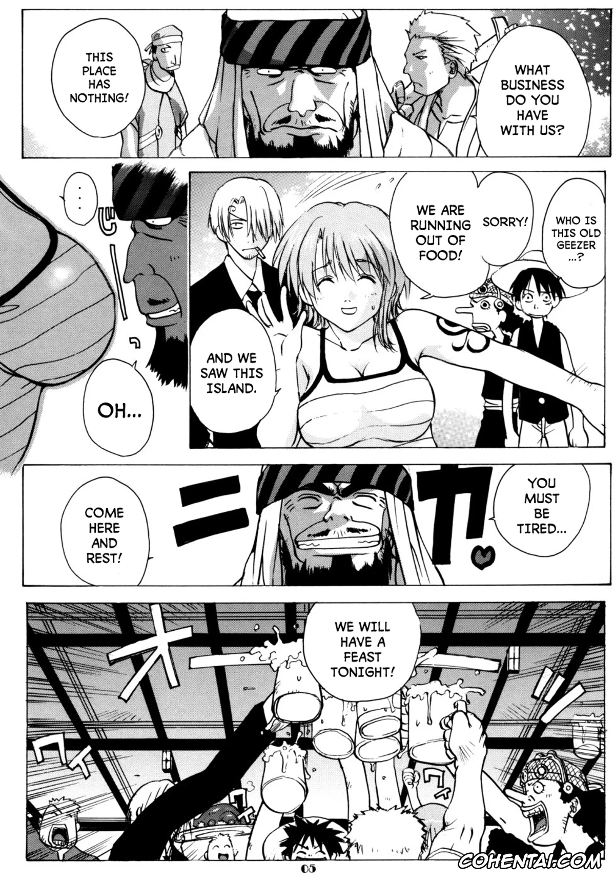 One Piece porno, Nami porno, Nami Nami de Ikuuuu!! (One Piece), pagina 5
