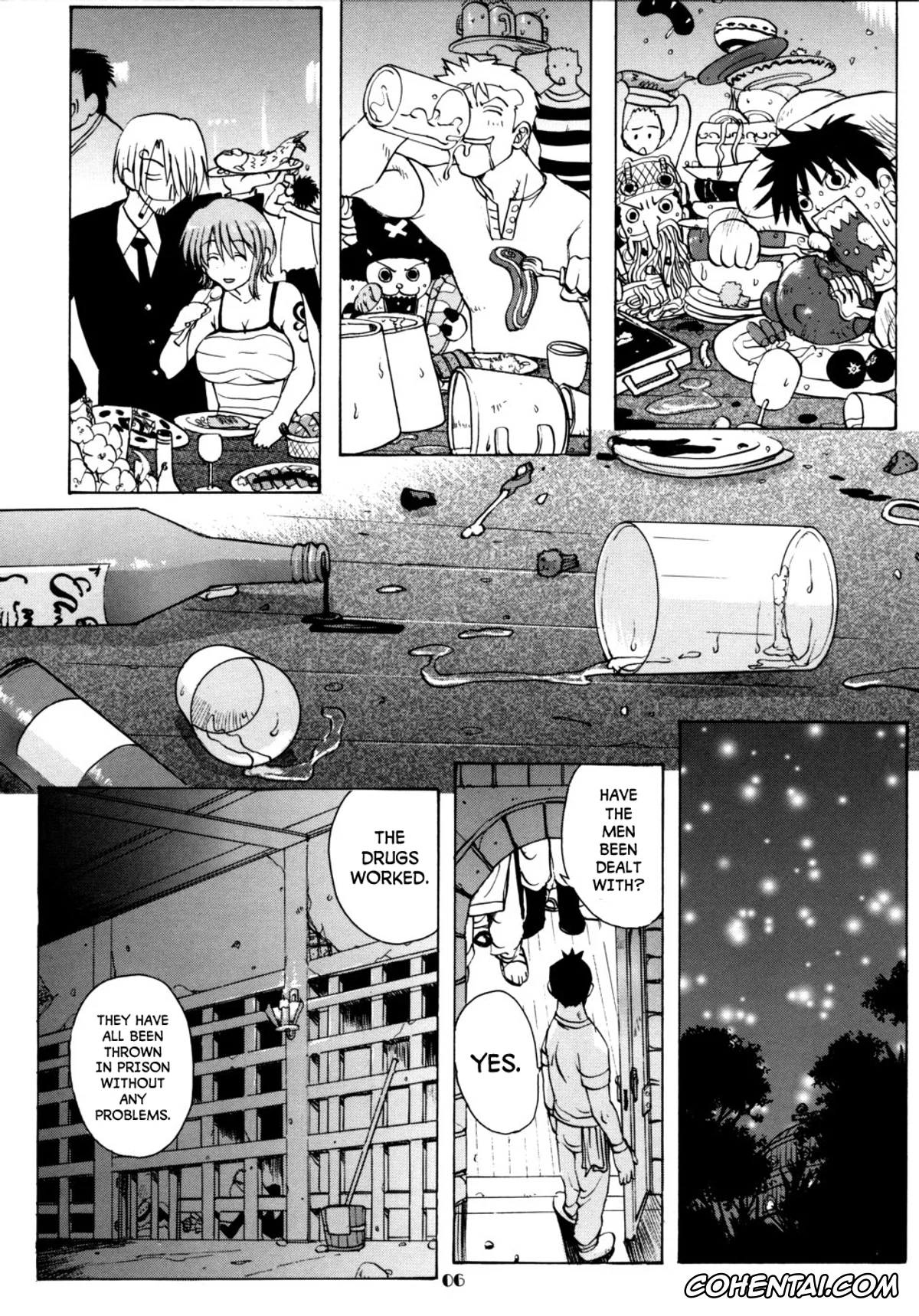 One Piece hentai, Nami hentai, Nami Nami de Ikuuuu!! (One Piece), pagina 6