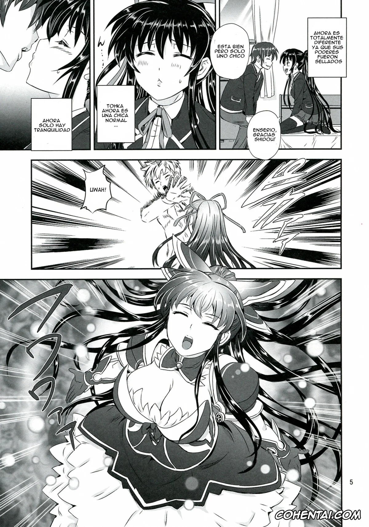 Date A Live xxx, Shido Itsuka xxx, Tohka Yatogami xxx, Tohka BEDEND (Date A Live), pagina 4