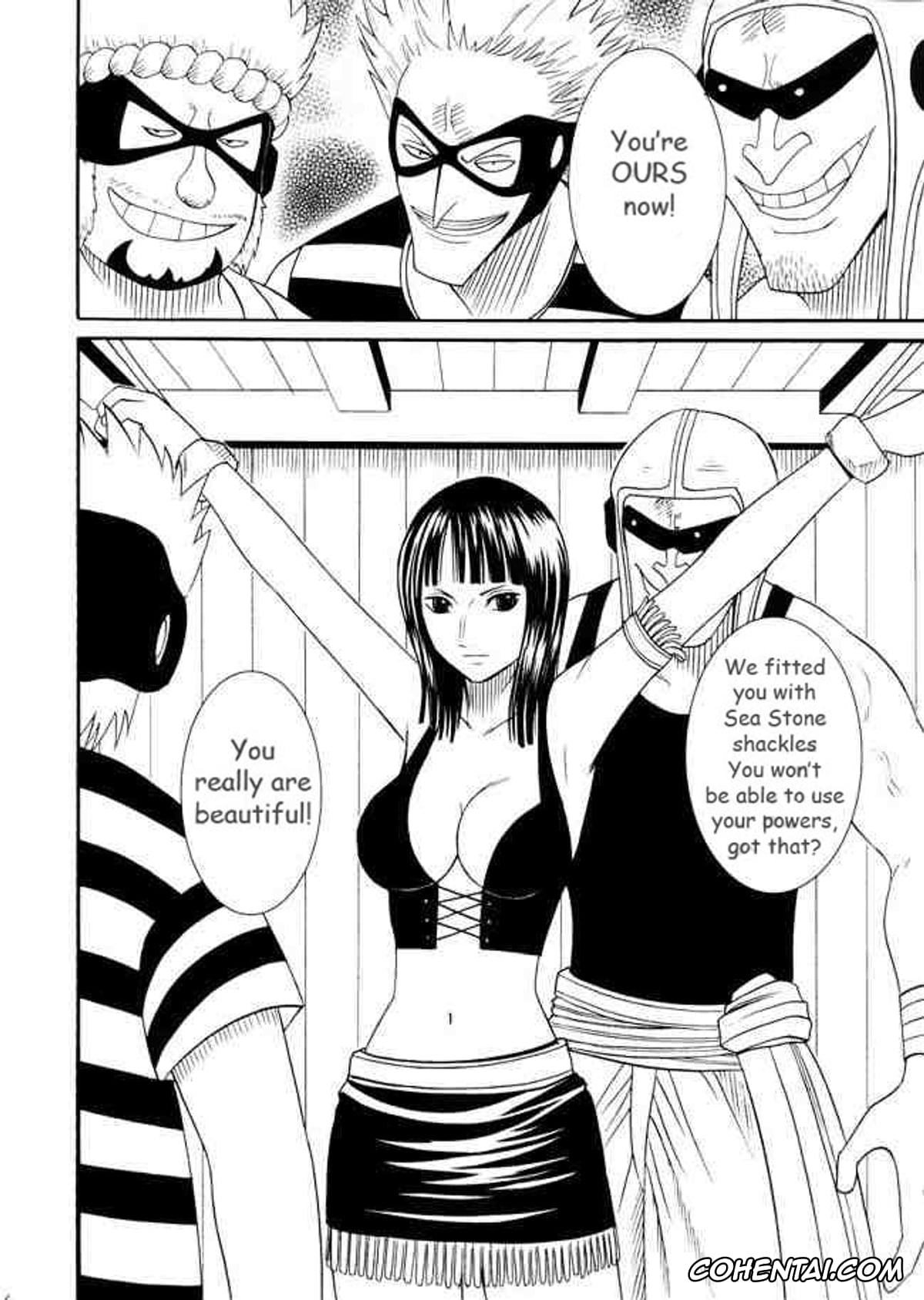 One Piece hentai, Nico Robin hentai, Robin Hard (One Piece), pagina 3
