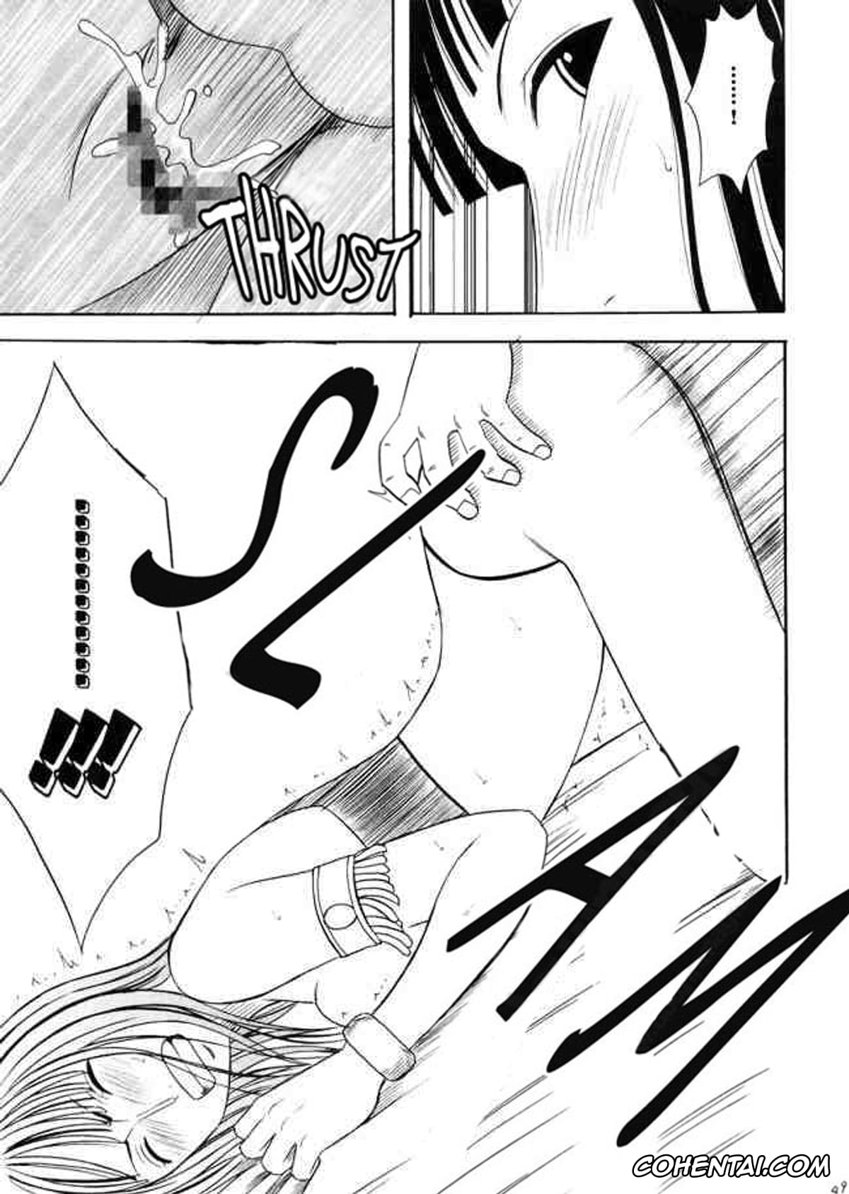 One Piece hentai, Nico Robin hentai, Robin Hard (One Piece), pagina 48