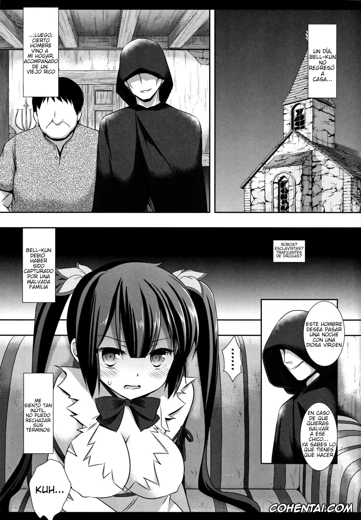 Dungeon ni Deai o Motomeru no wa Machigatteiru Darou ka xxx, Hestia xxx, Bell-kun no Tamenara…, pagina 4
