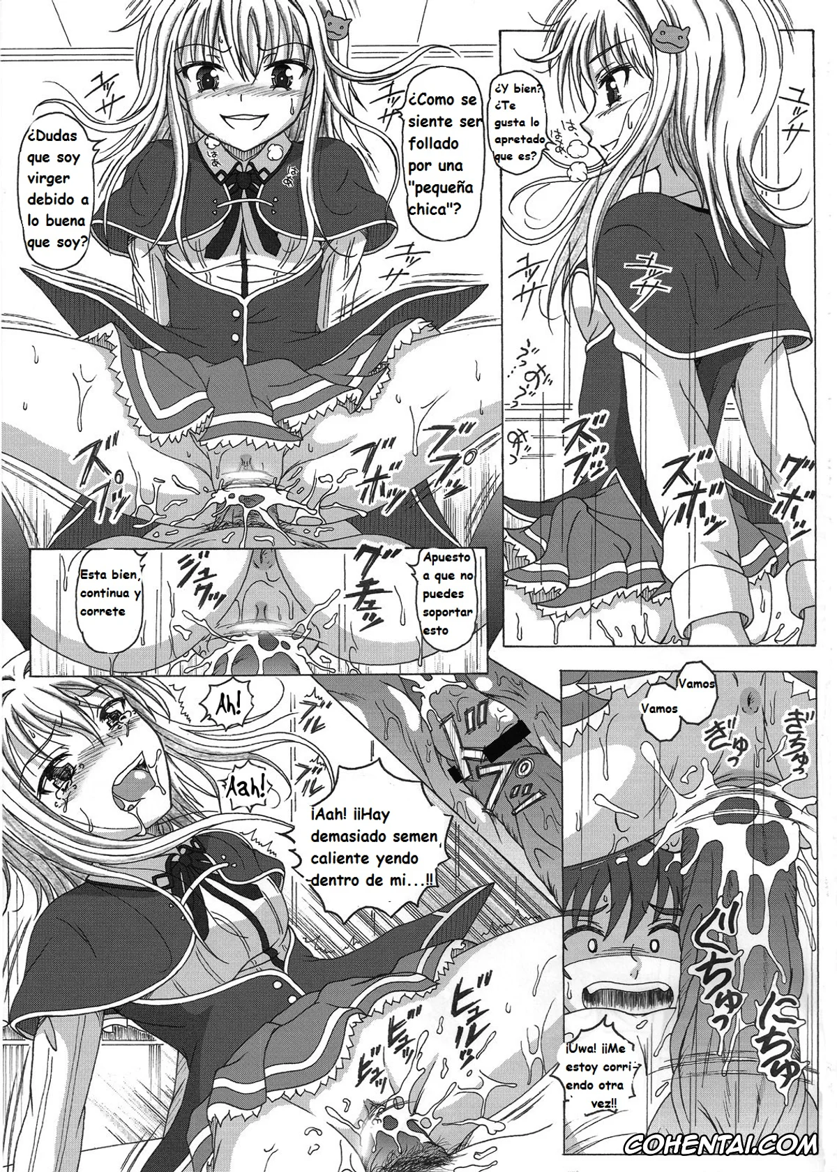 Highschool DxD hentai, Akeno Himejima hentai, Asia Argento hentai, Issei Hyoudou hentai, Koneko Toujou hentai, Rias Gremory hentai, Seinen hana to ribon 57. 5 Paisukūru DxD (Highschool DxD), pagina 15